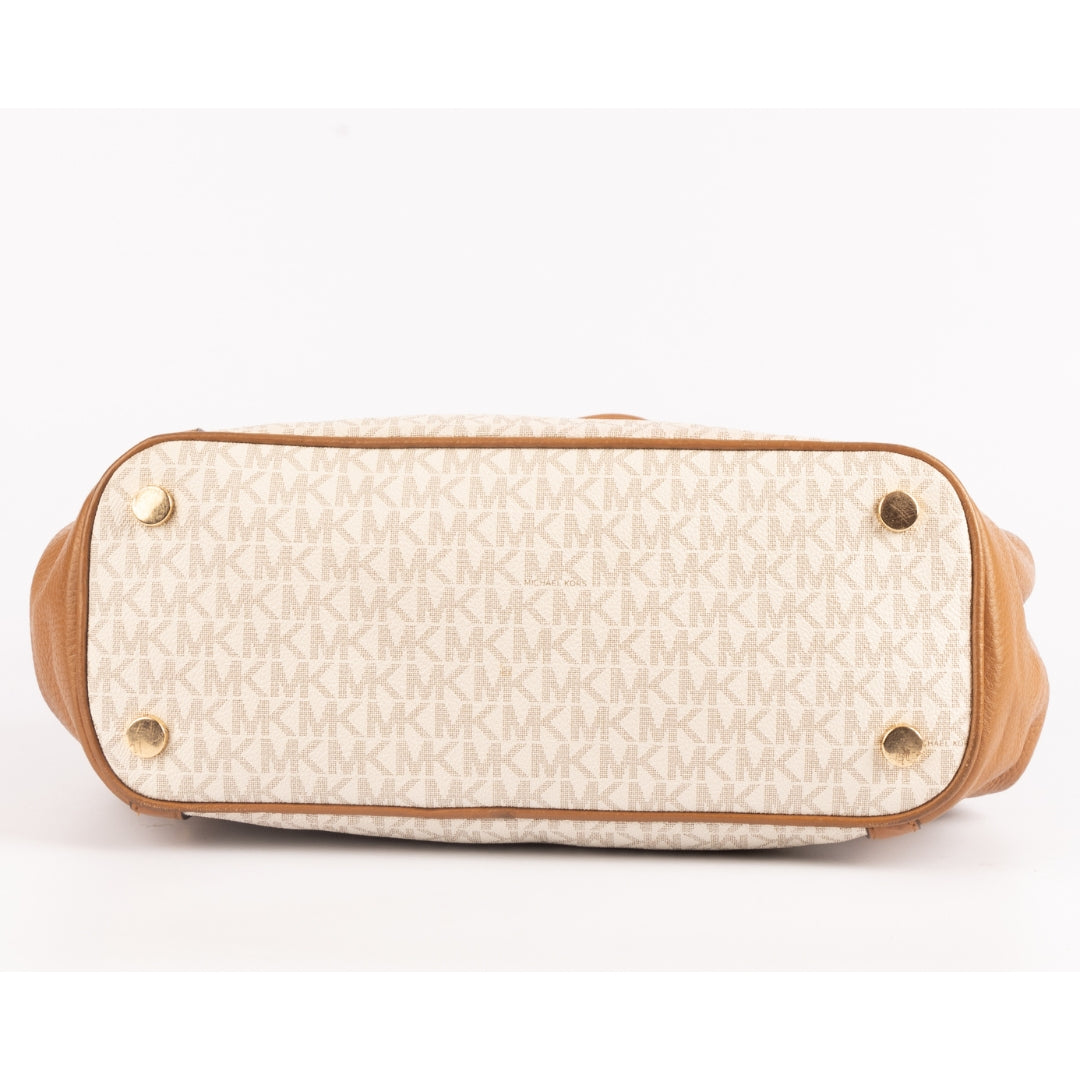 Michael Kors Carrie Large Logo Shoulder Bag