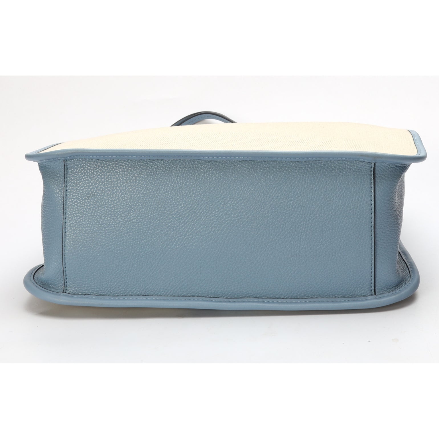 Michael Kors Heidi Blue Stripe Canvas Tote