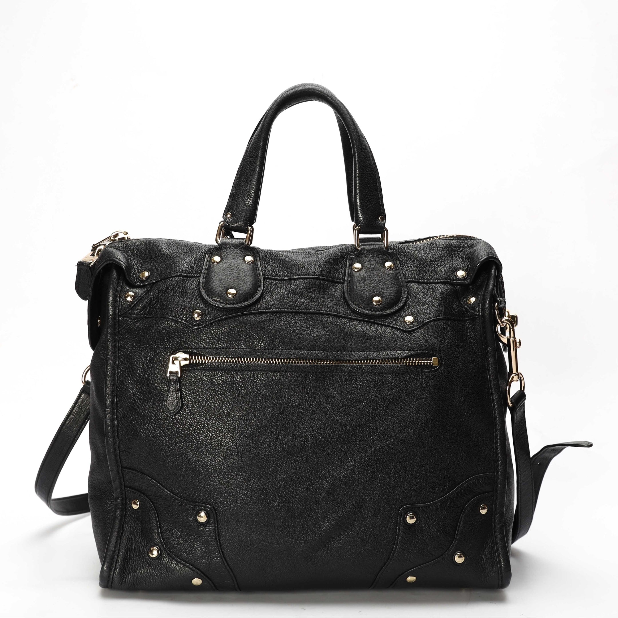 Coach Rhyder 33 Black Convertible Satchel