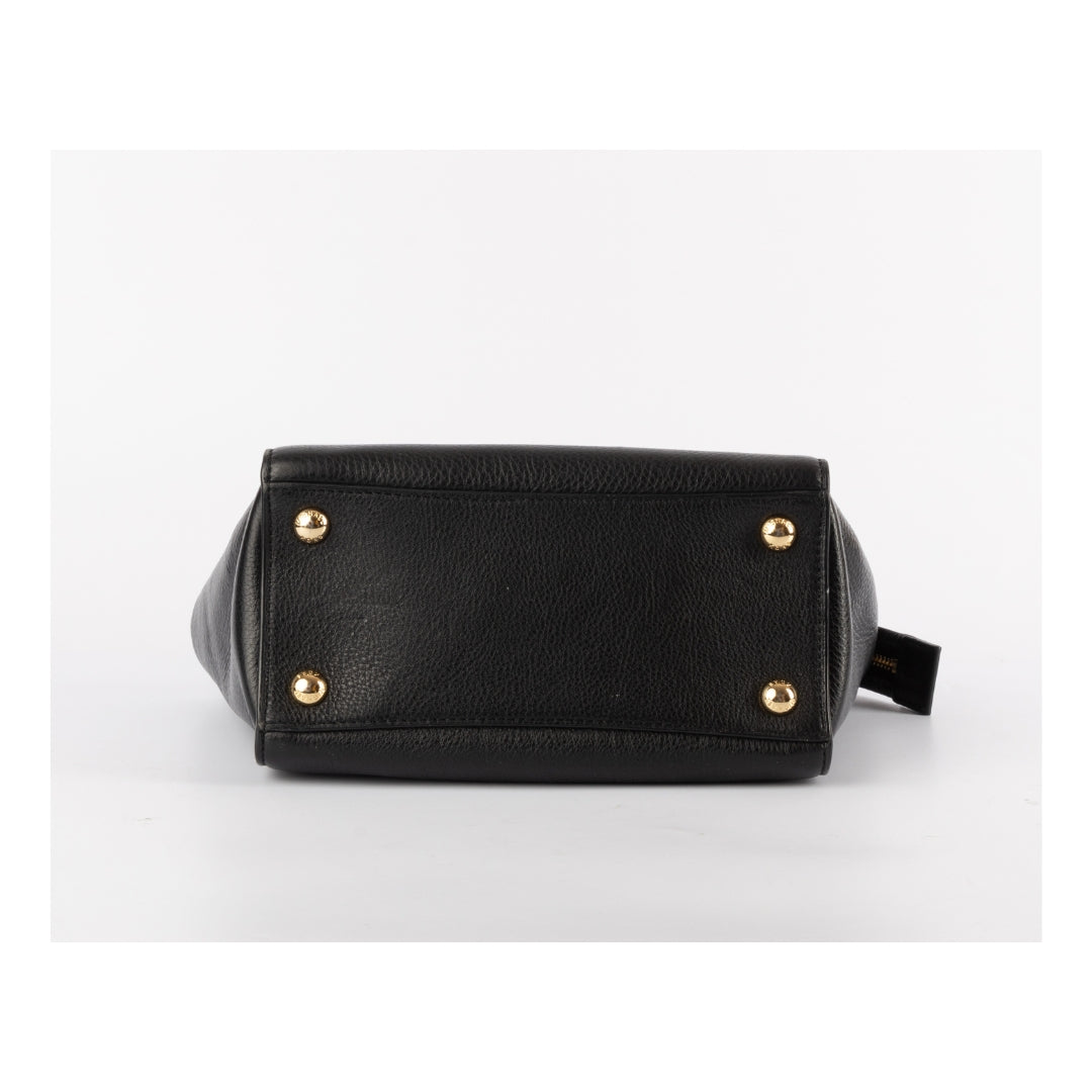 Michael Kors Animal Hair Print Leather Crossbody Bag