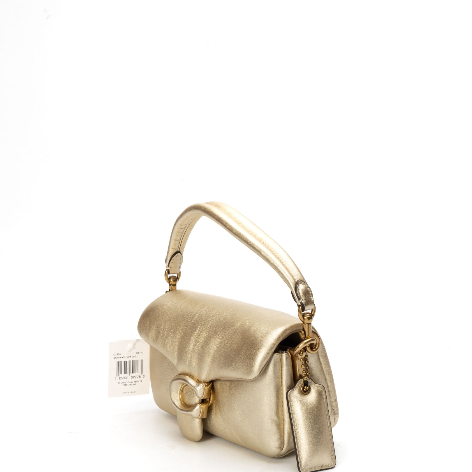 Coach Gold Pillow Tabby Shoulder Bag