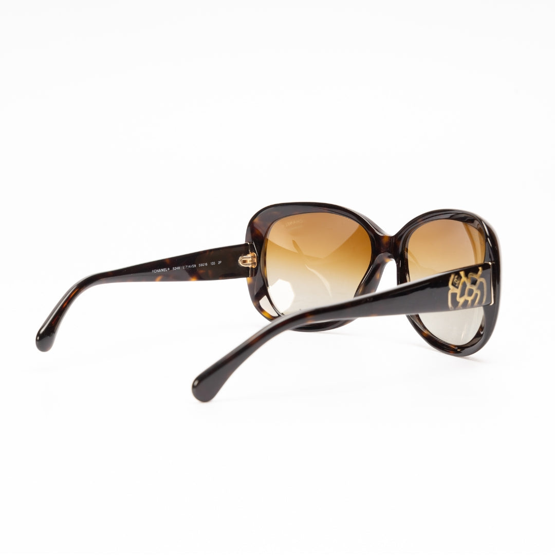Chanel Tortoise Polarized Sunglasses