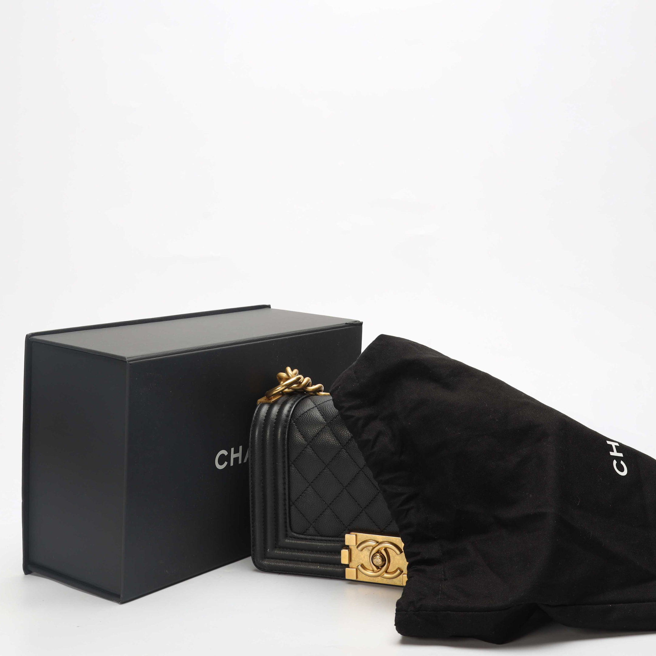 Chanel Boy Black Flap Bag