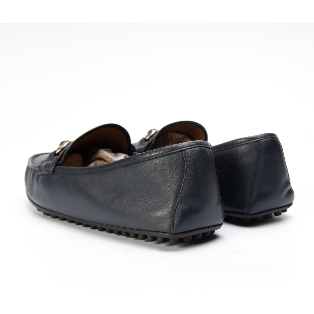 Gucci Horsebit Web Slip On Loafers