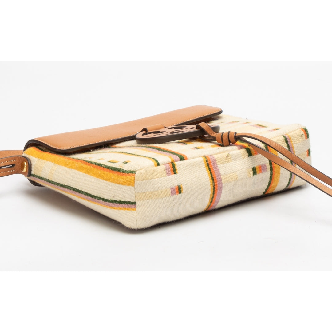 Tory Burch Miller Stripe Crossbody Bag