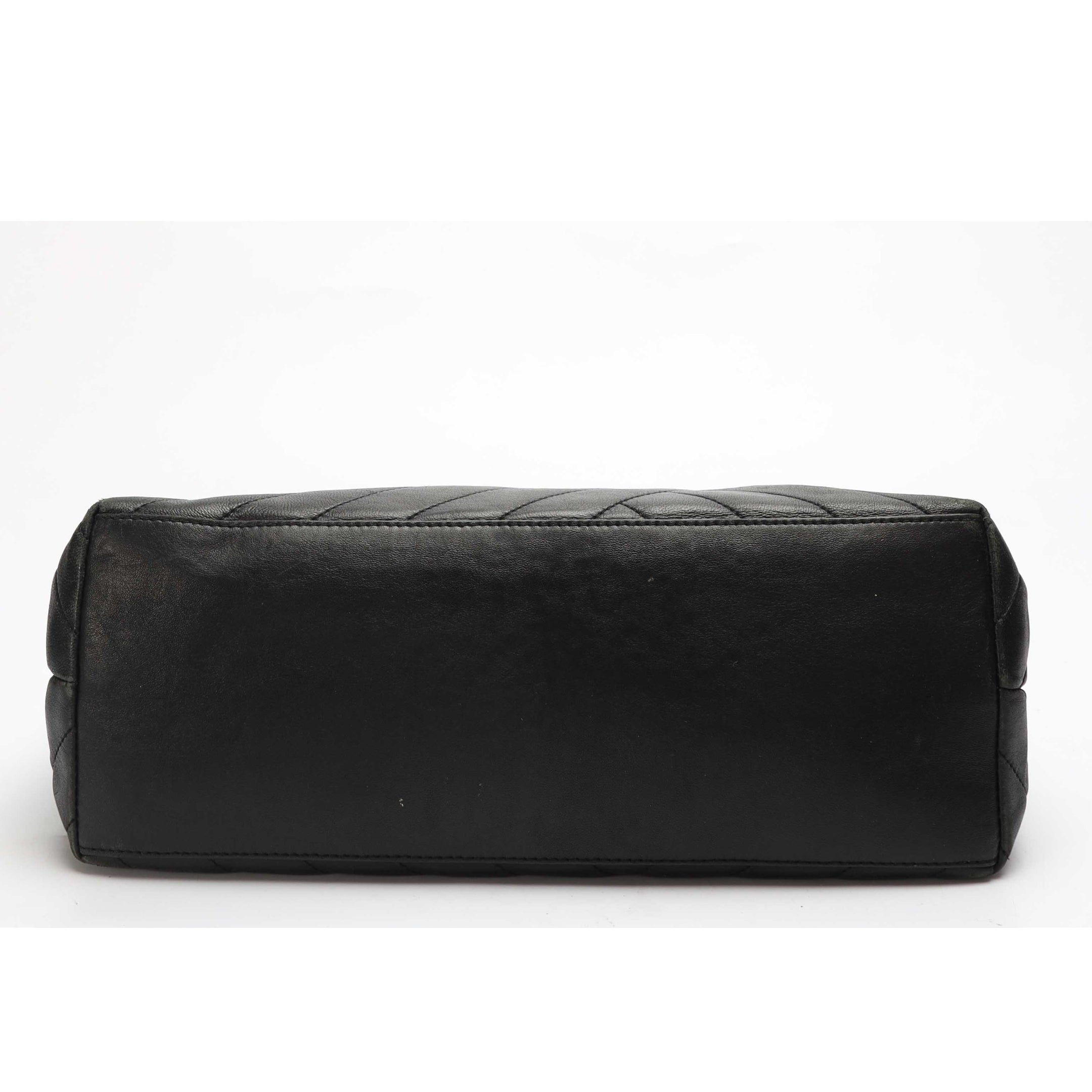 Tory Burch Black Quilted Alexa Tote