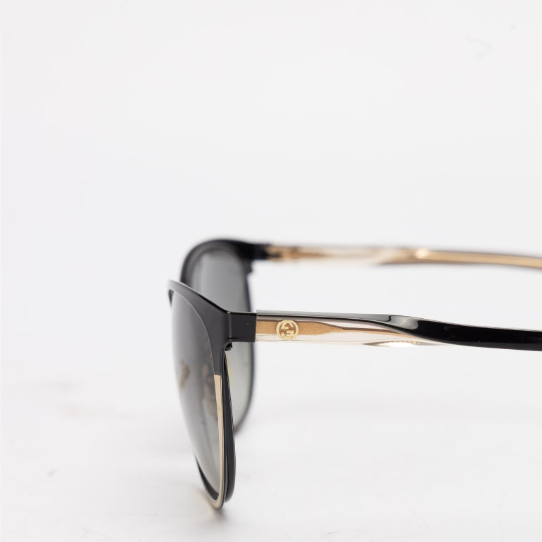 Gucci GG Black Gold Sunglasses