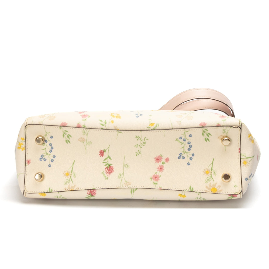 Coach Marlie Wildflower Print Tote