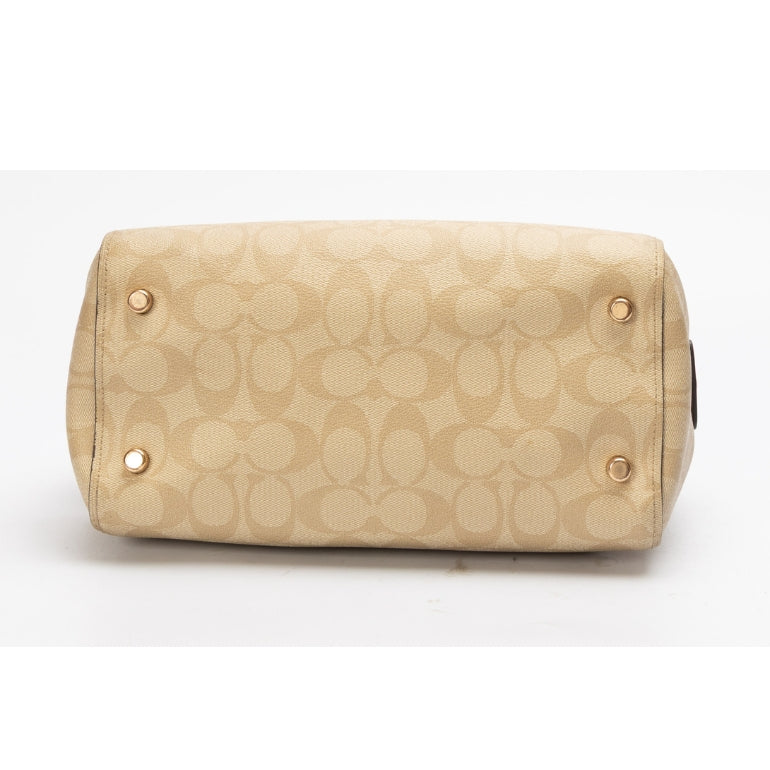 Coach House Check Top Handle Bag