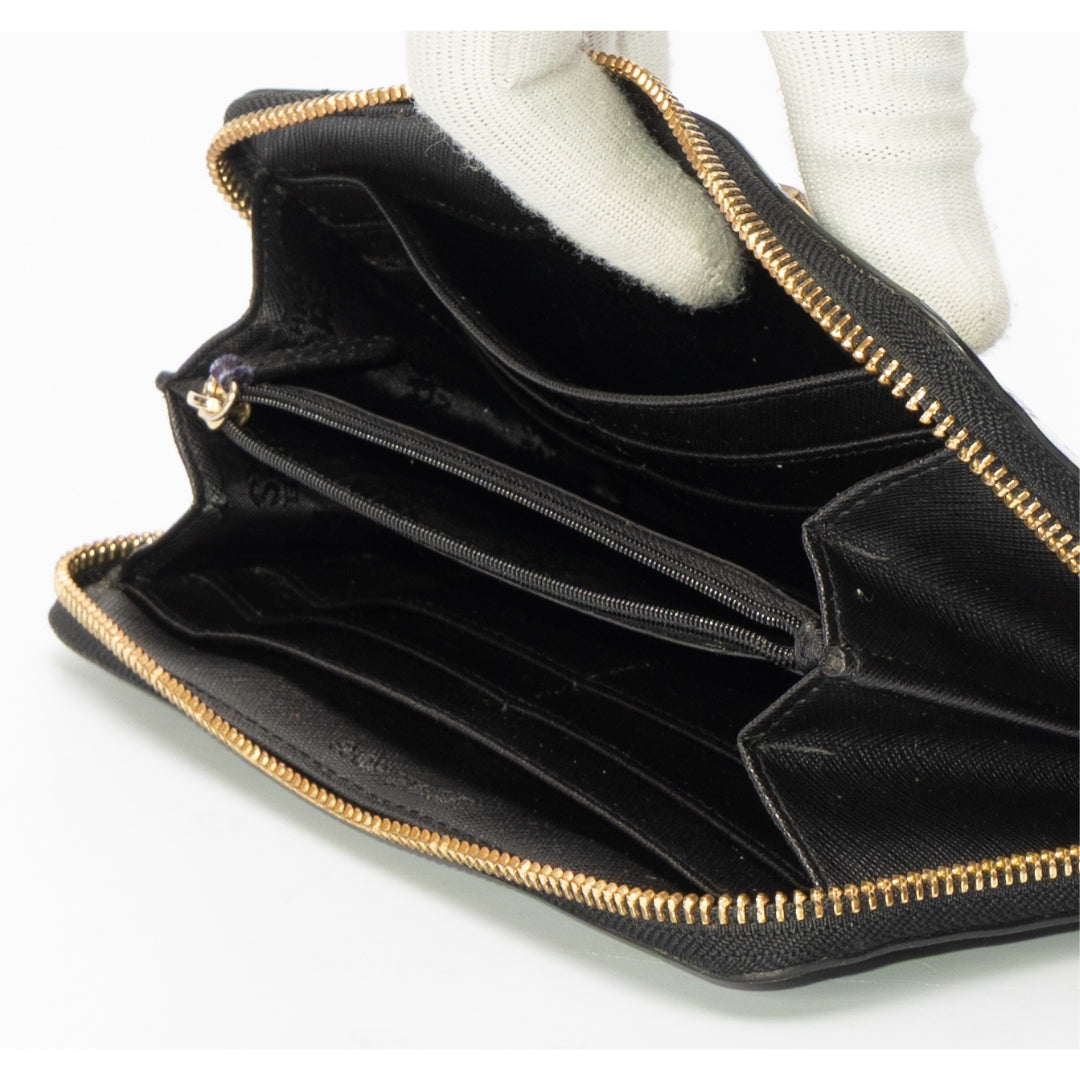 Michael Kors Black Continental Wallet