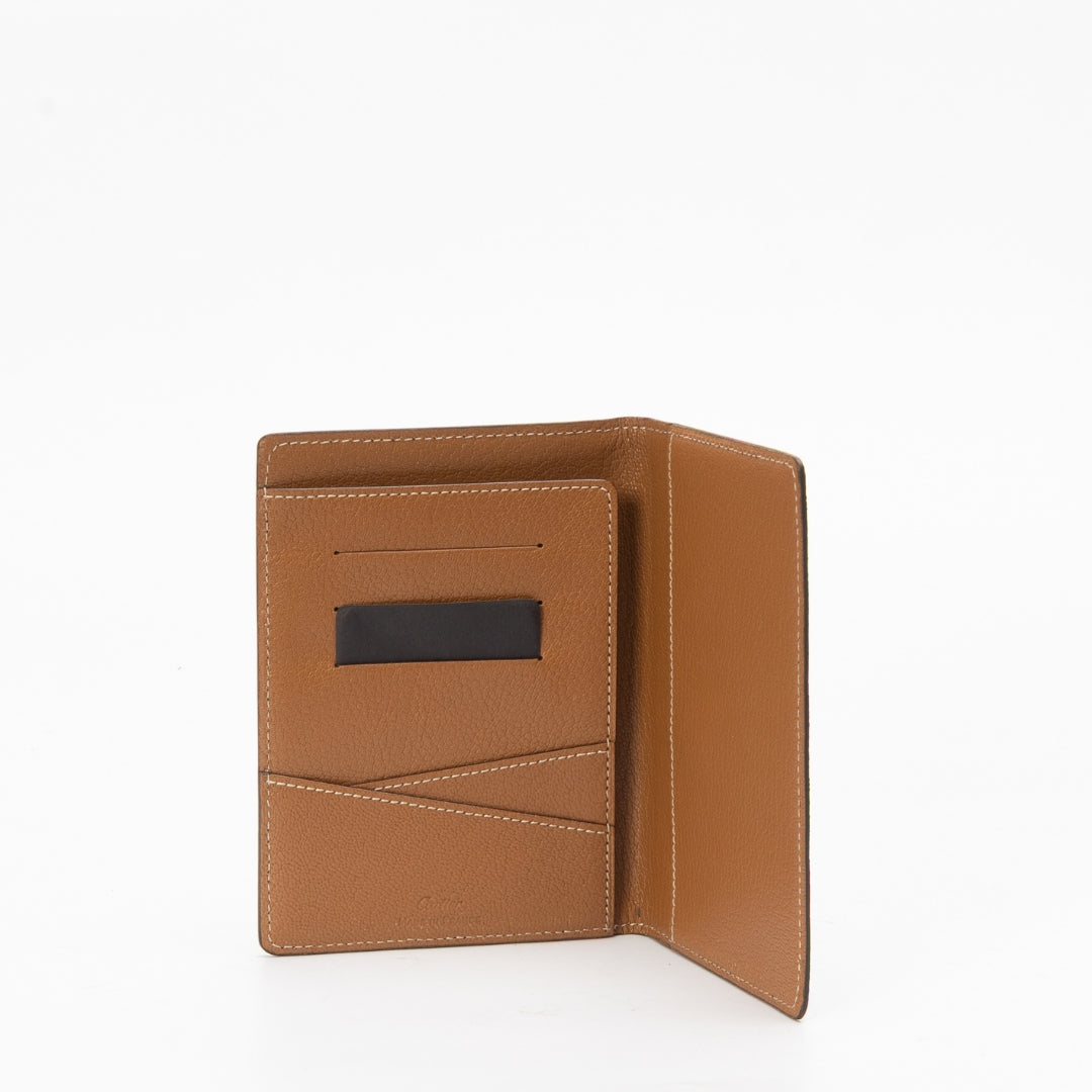 Cartier Black Leather Passport Holder