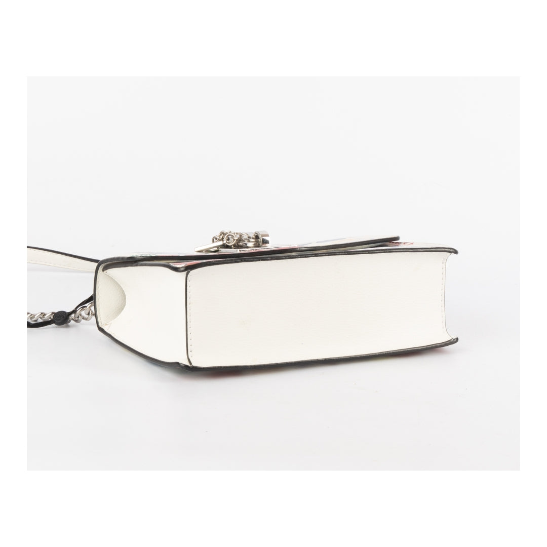 DKNY Elissa Printed Faux Leather Crossbody Bag
