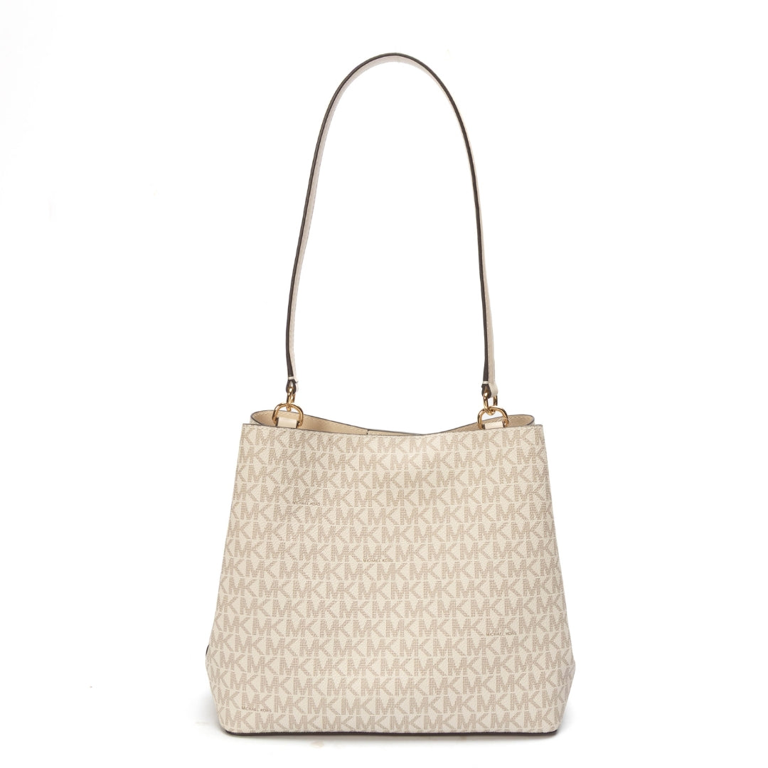 Michael Kors Off White Pratt Bucket Bag