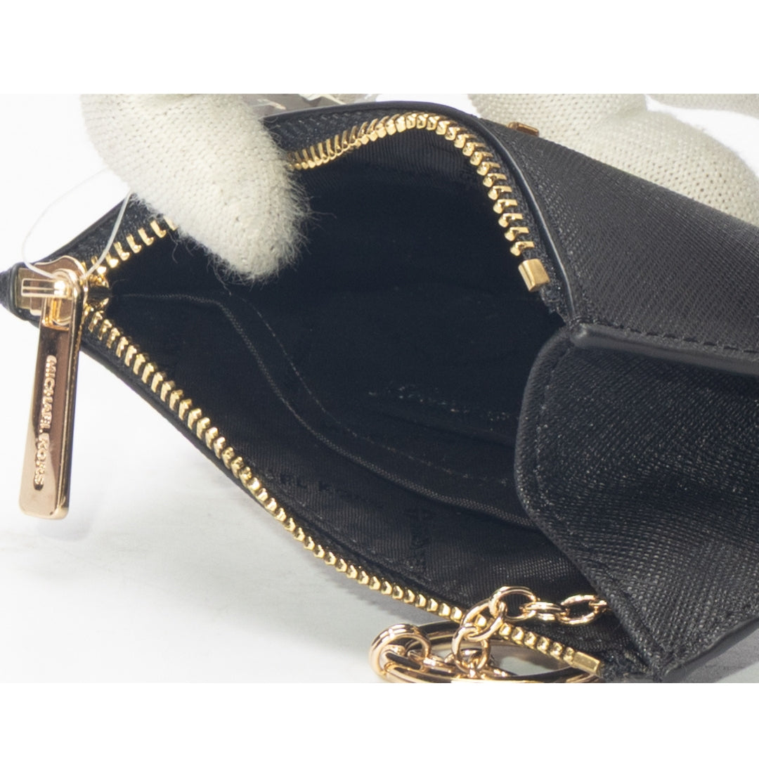 Michael Kors Black Small Jet Set Leather Wallet