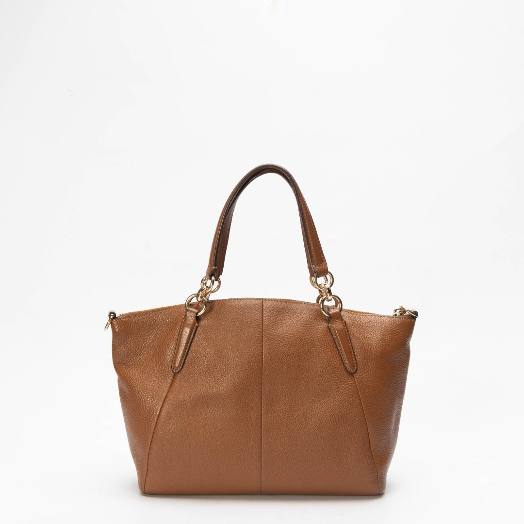 Coach Tan Kelsey Convertible Satchel
