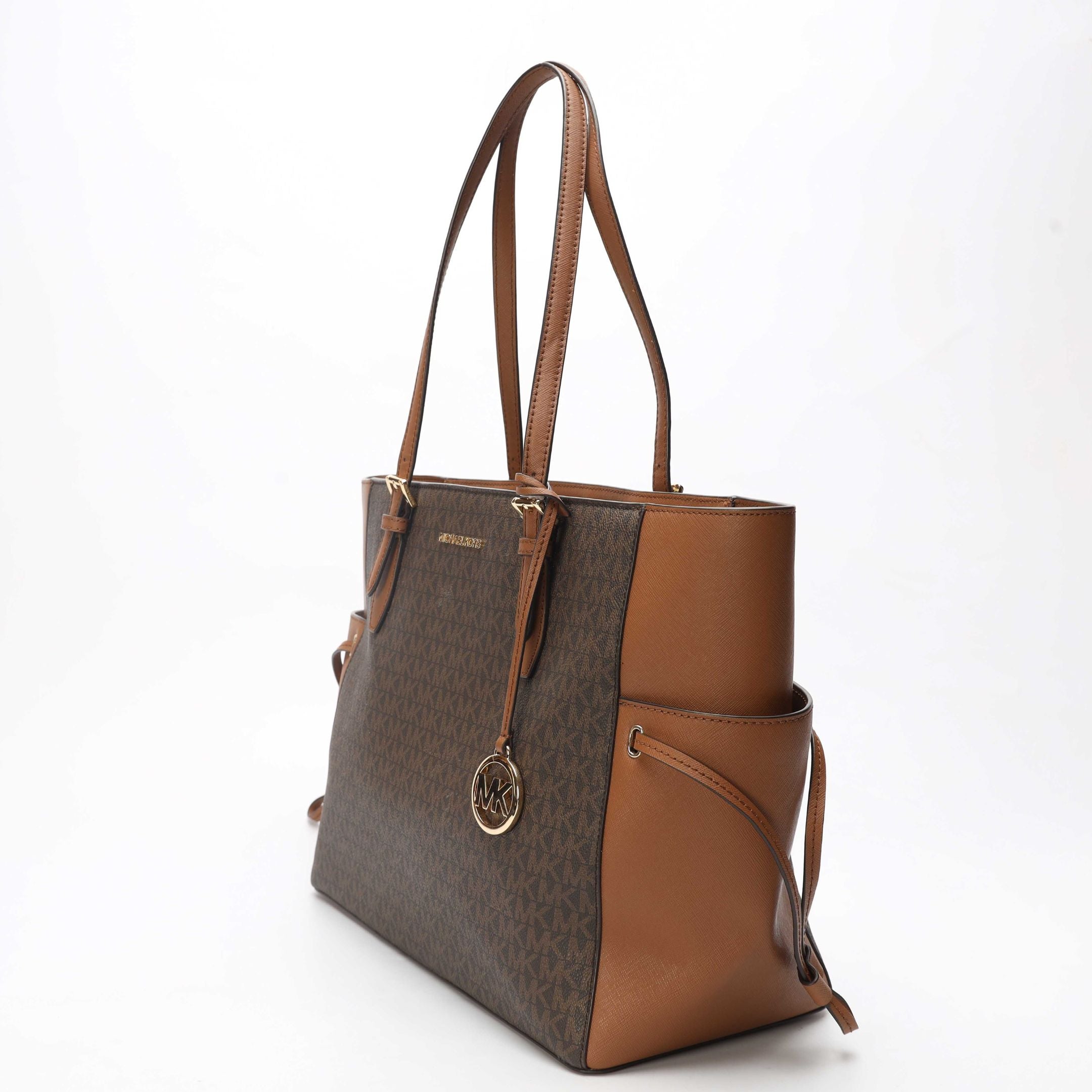 Michael Kors Gilly Logo Brown Tote