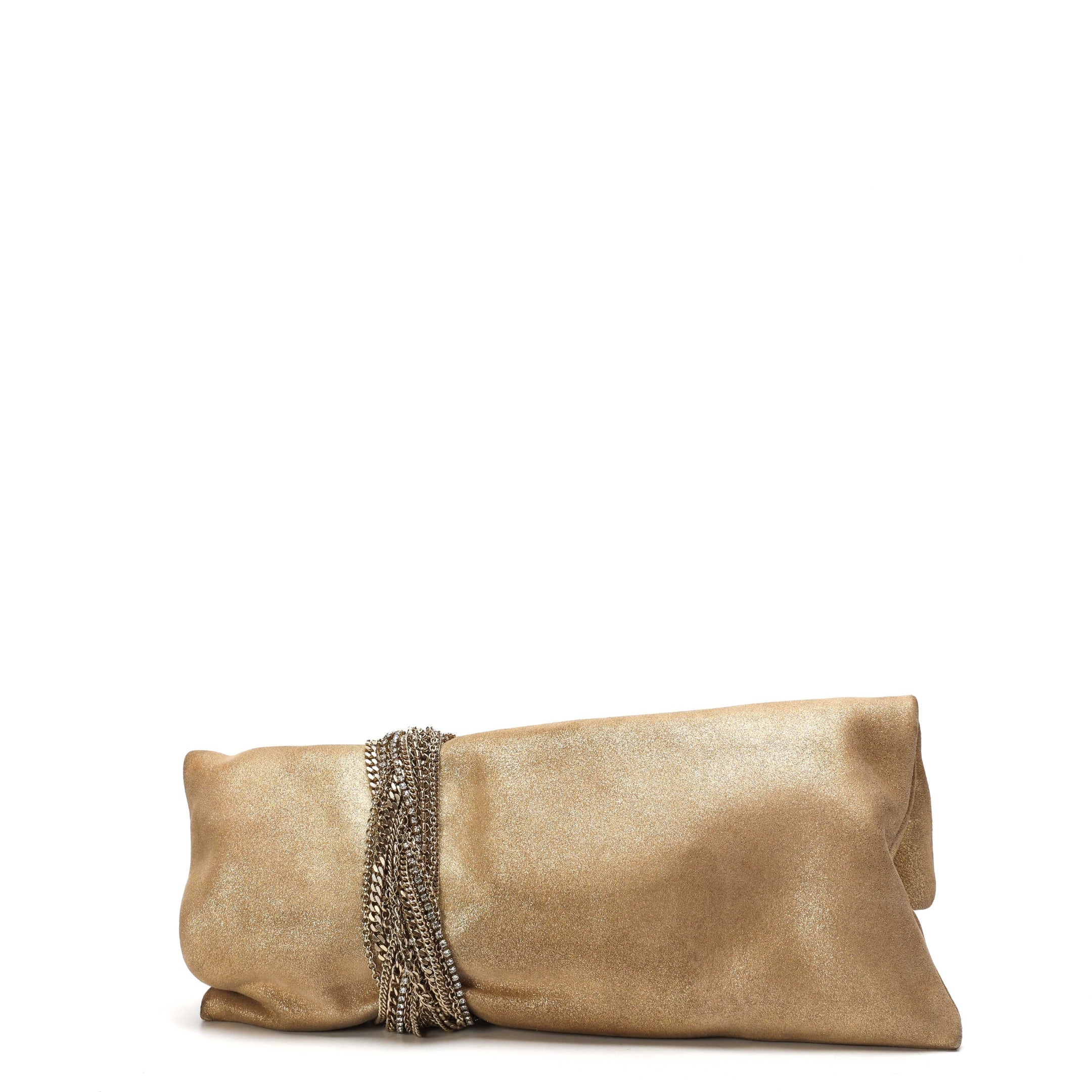 Jimmy Choo Metallic Clutch