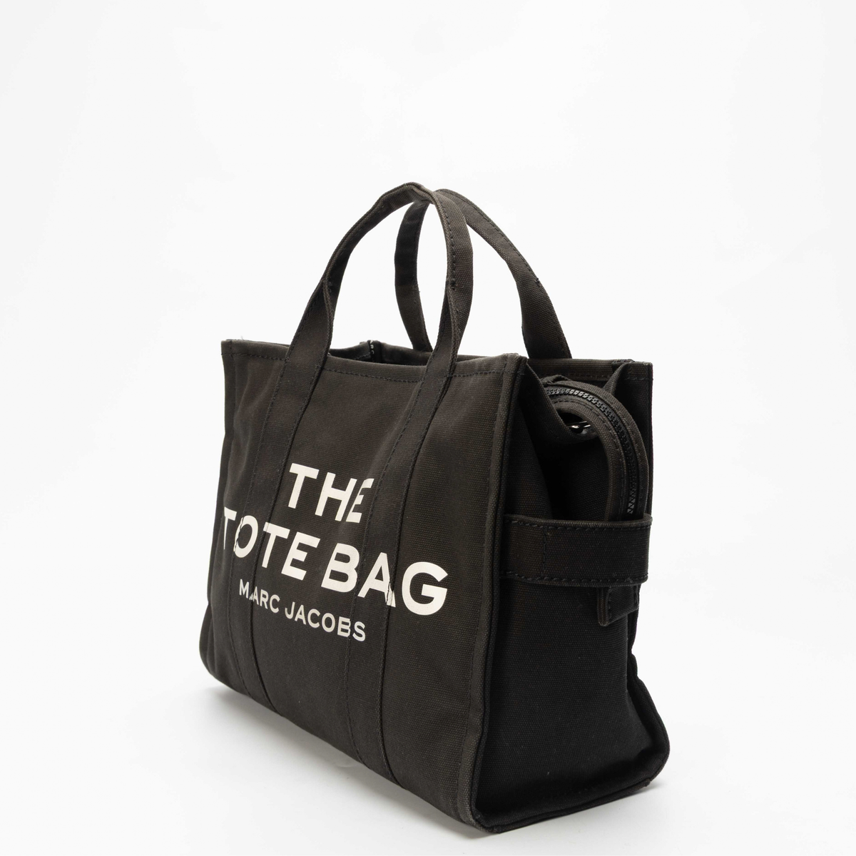Marc Jacobs Black The Top Zip Medium Tote