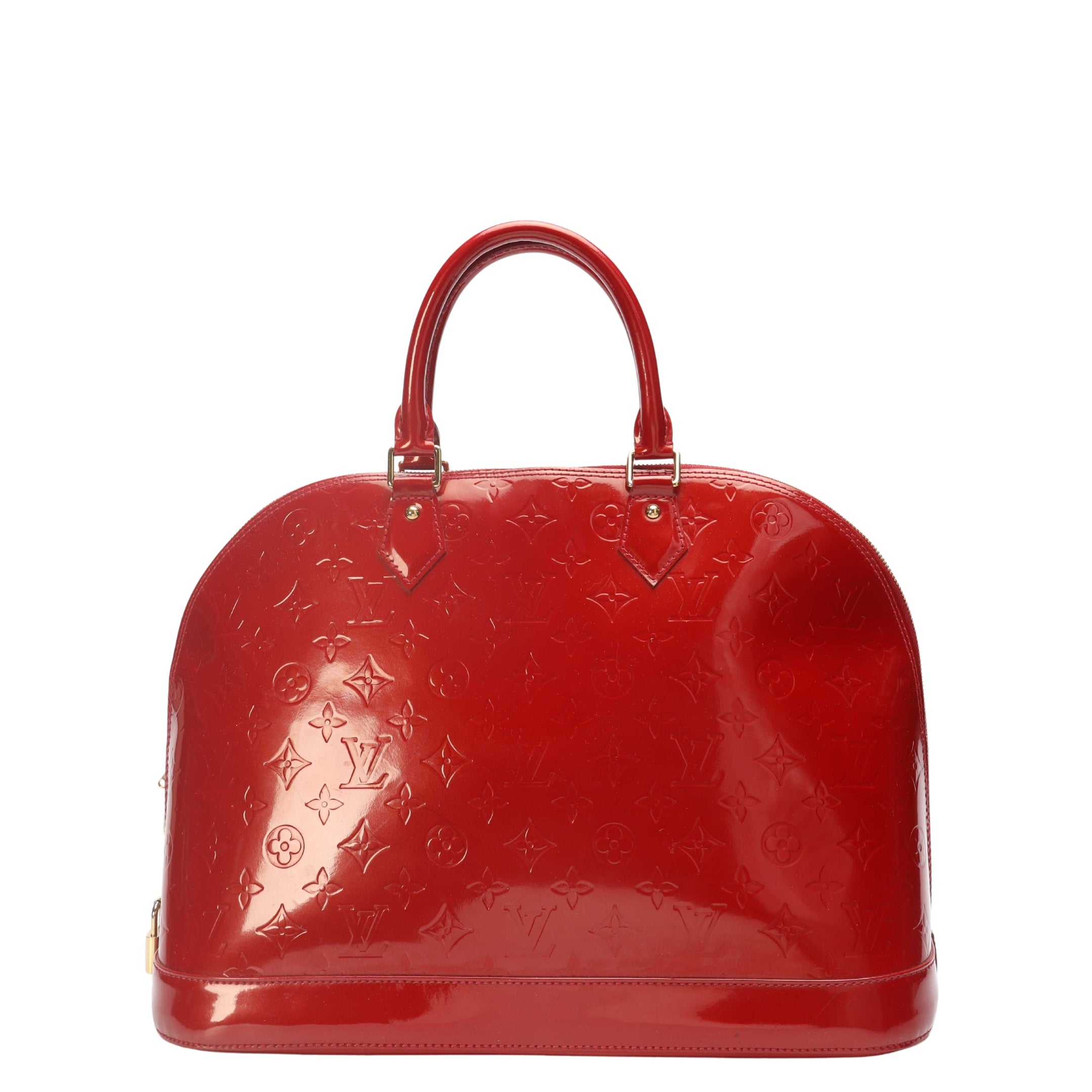 Louis Vuitton Monogram Vernis Alma Satchel