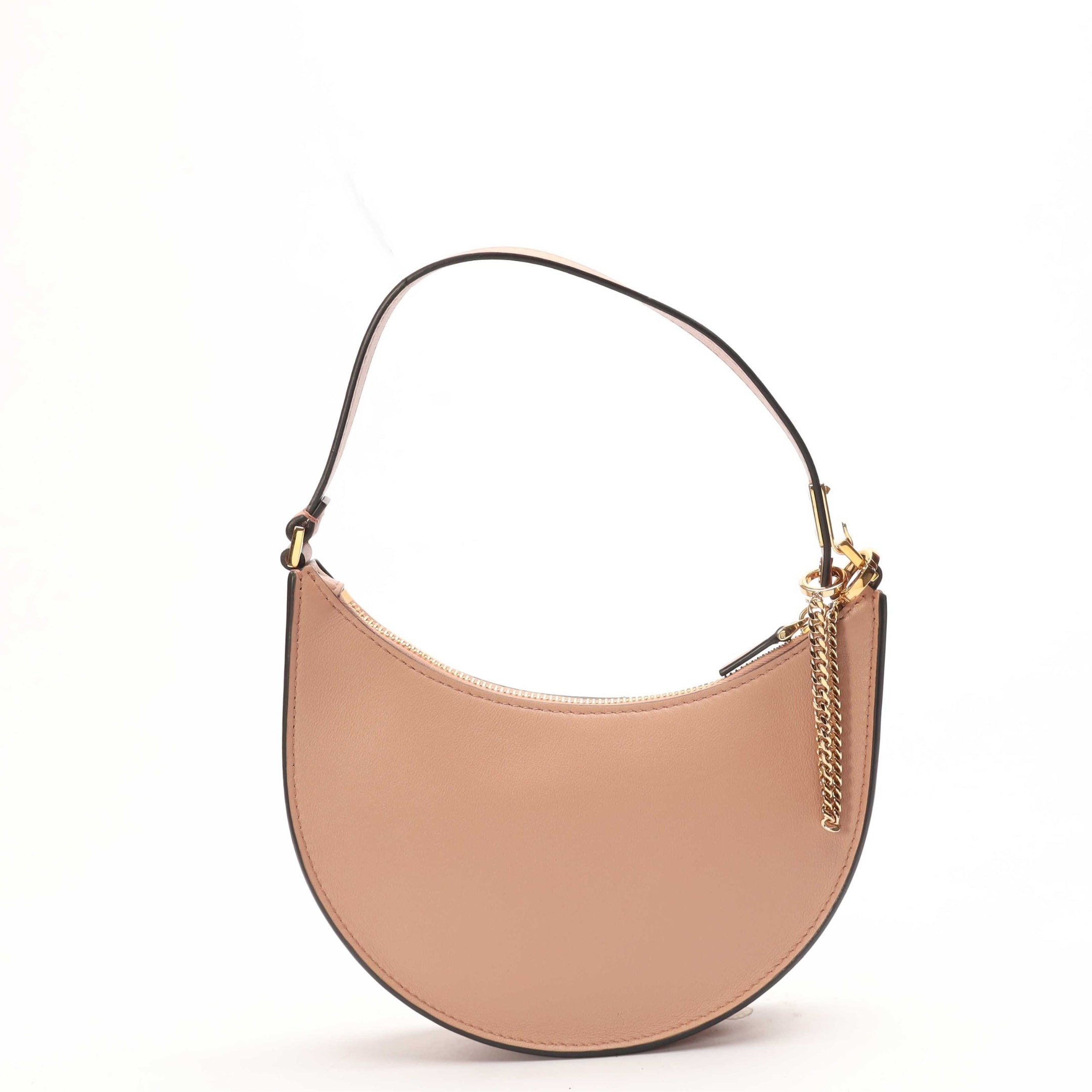 Valentino VLogo Pink Signature Mini Hobo Bag