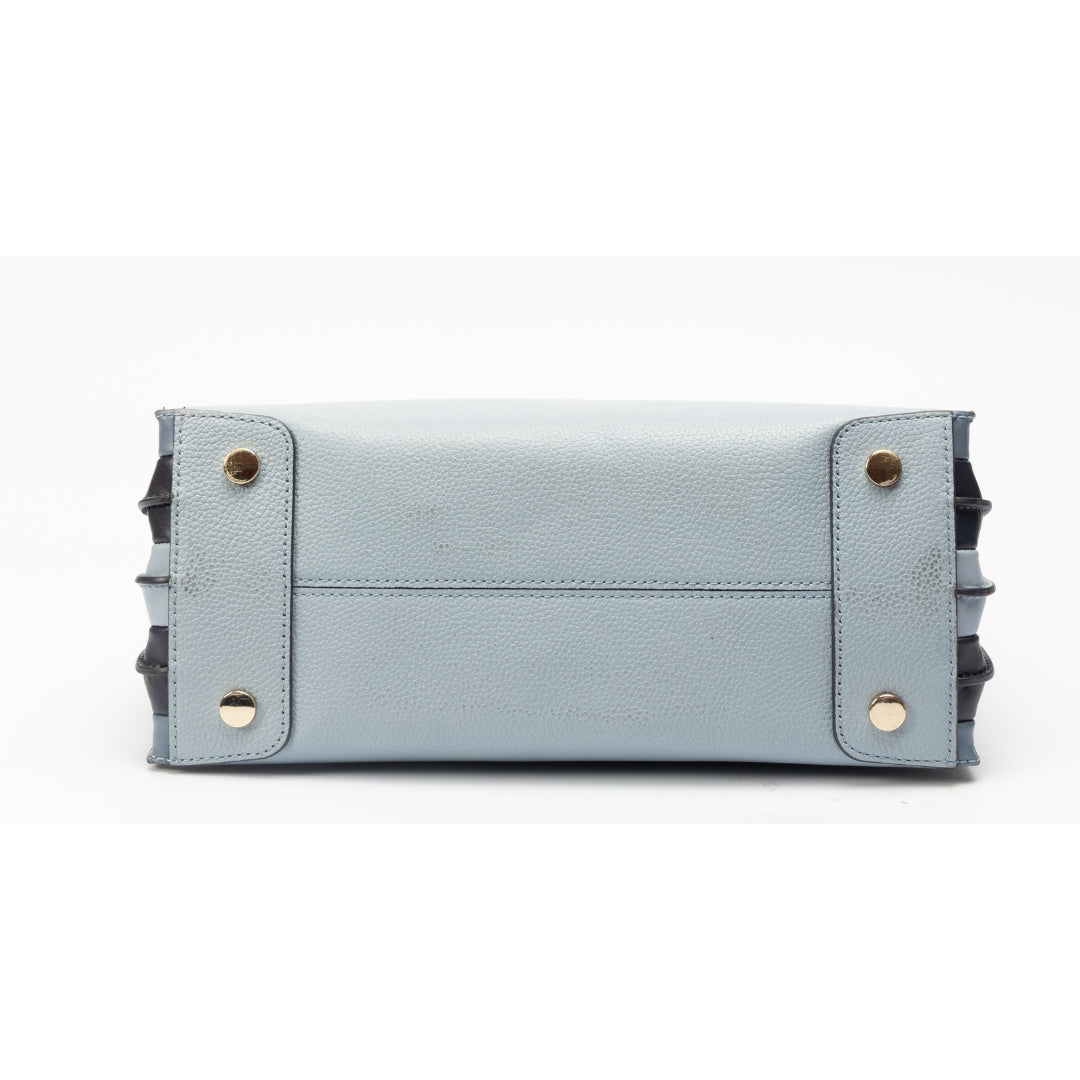 Michael Kors Mercer Pebbled Leather Accordion Tote Bag