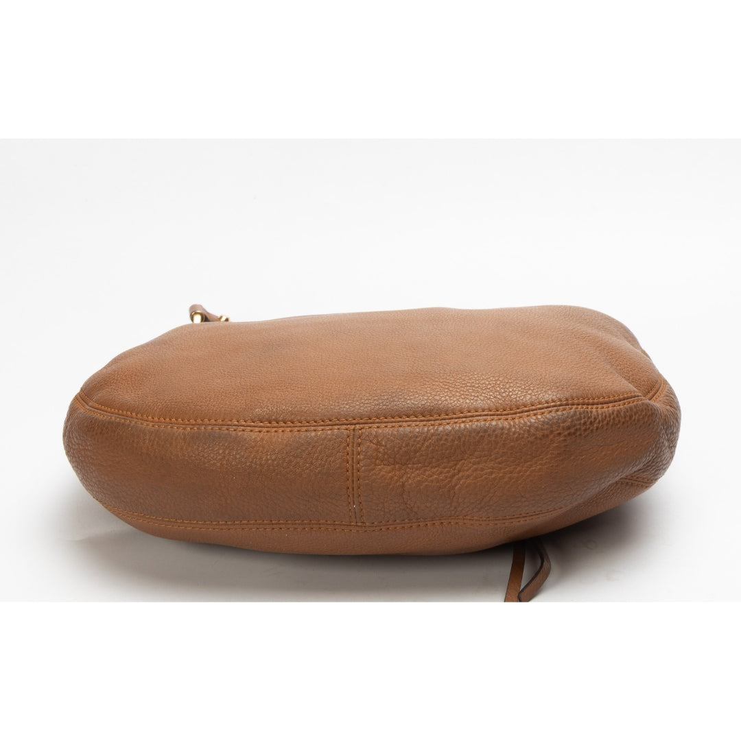Michael Kors Rhea Brown Hobo Bag