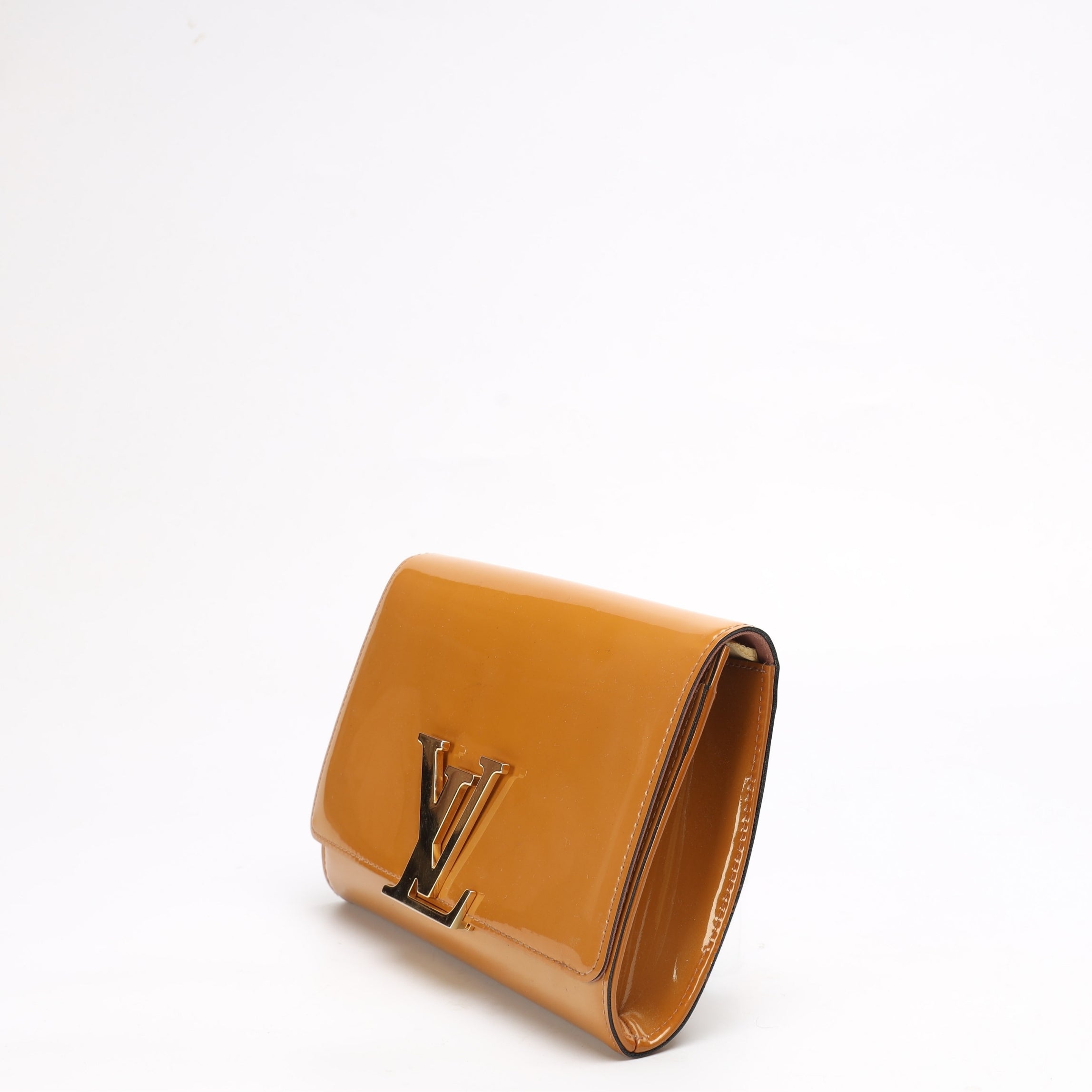 Louis Vuitton Mustard Louise Clutch