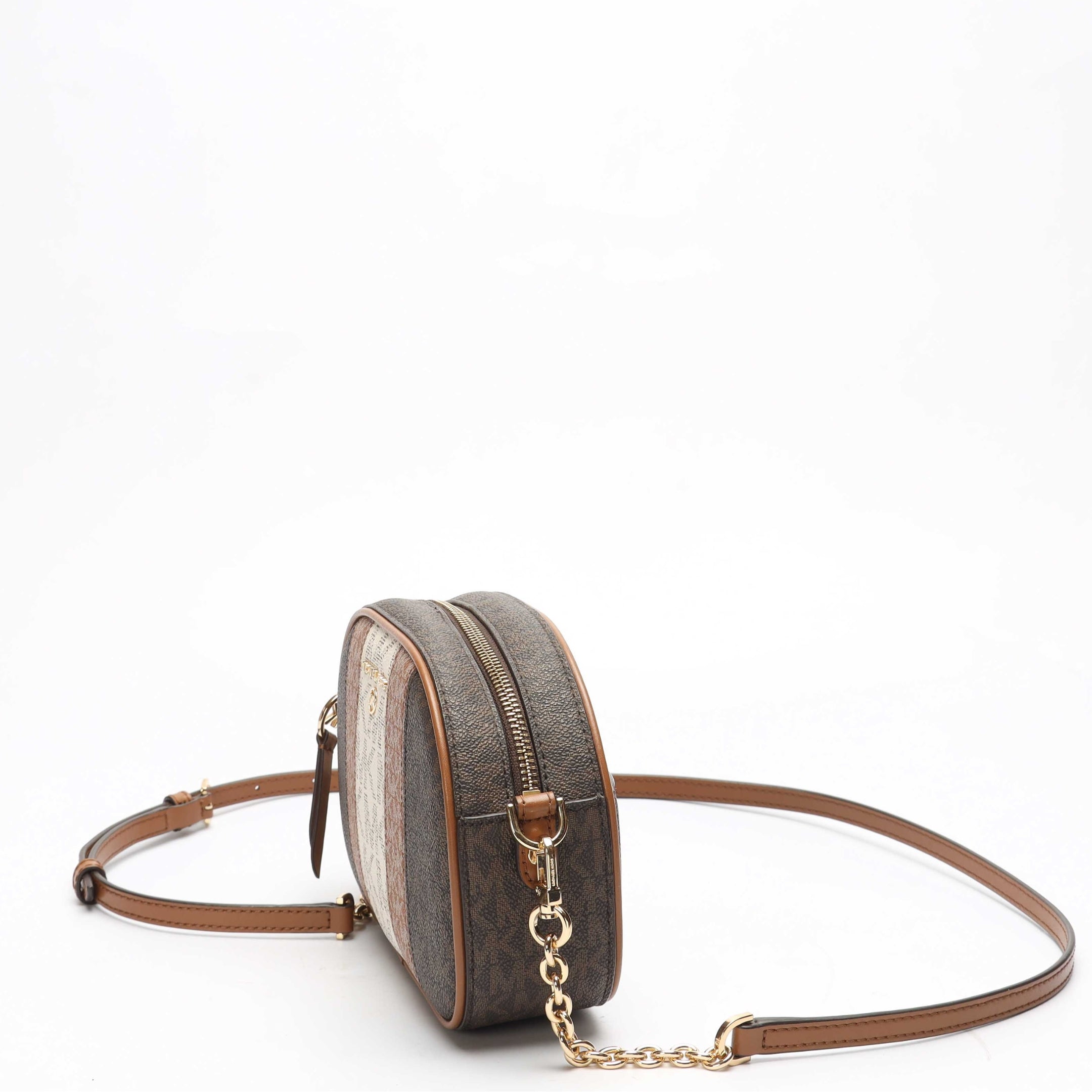 Michael Kors Jet Set Small Color-Block Logo Camera Bag