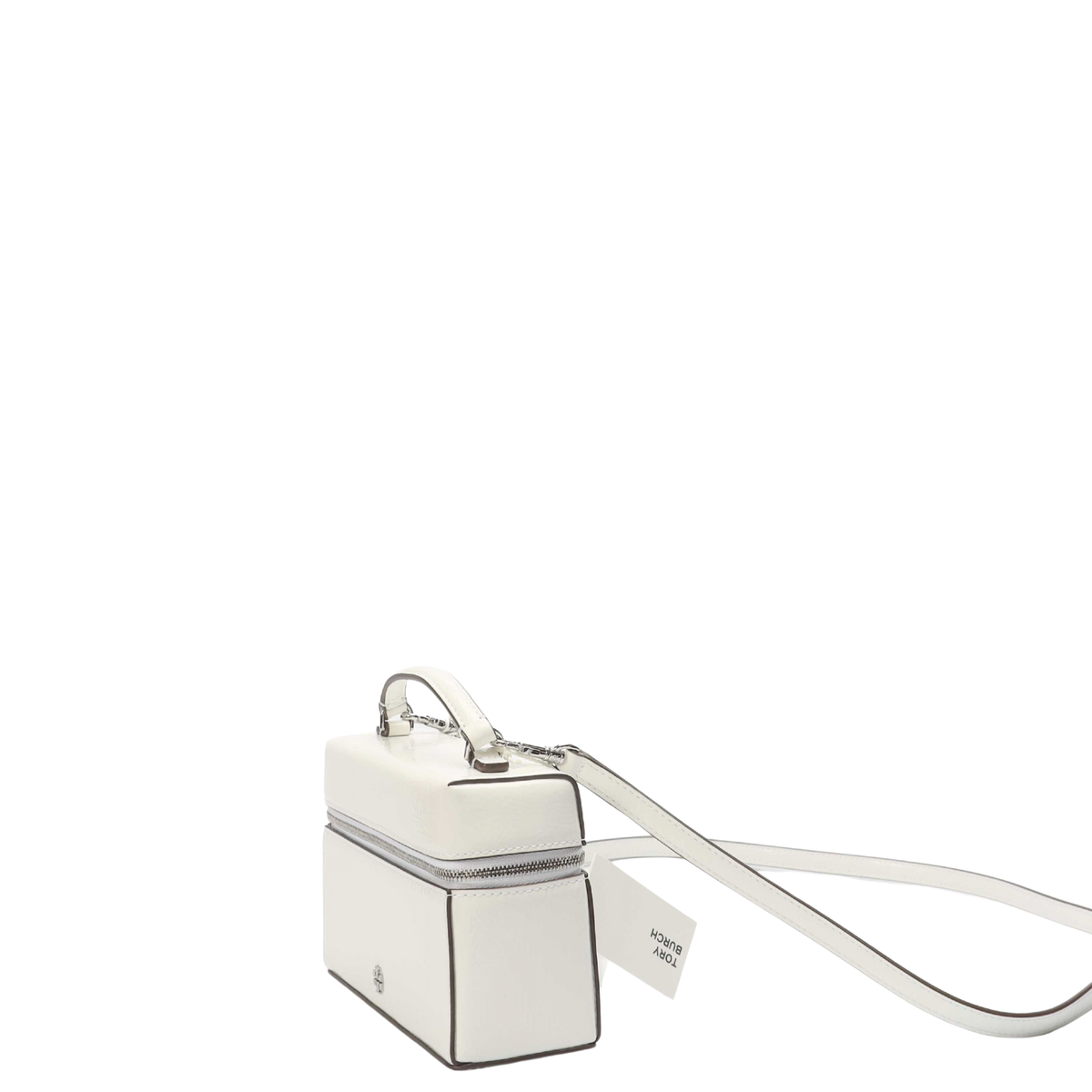 Tory Burch White Slim Romy Crossbody Bag