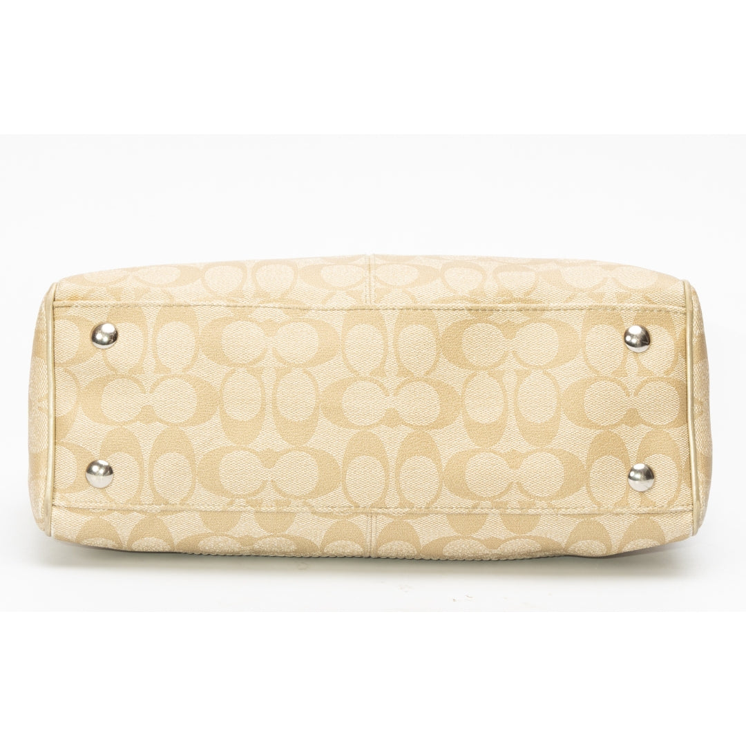 Coach Penelope Signature Boston Bag