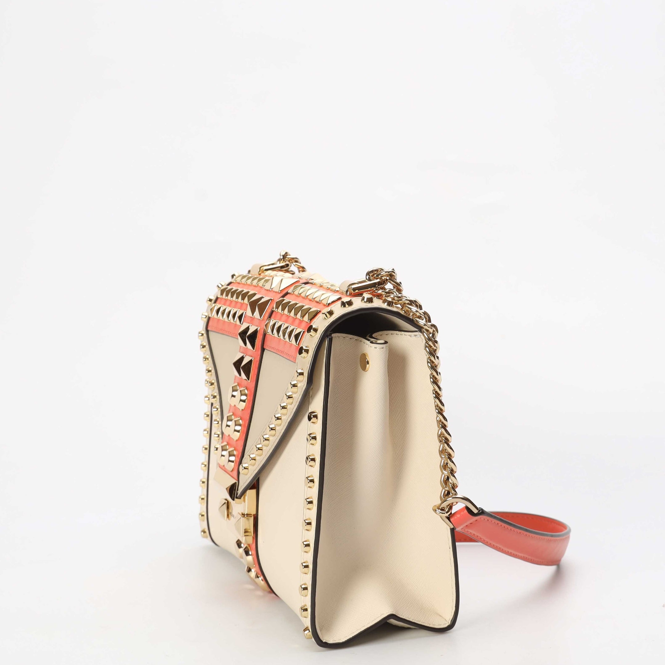 Michael Kors Whitney Studded Shoulder Bag