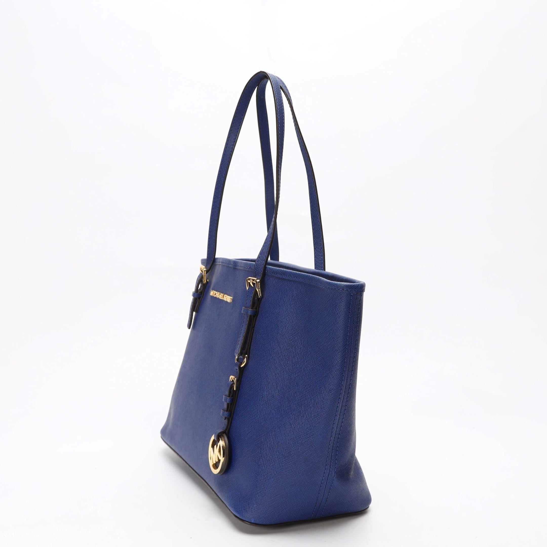 Michael Kors Blue Jet Set Travel Tote