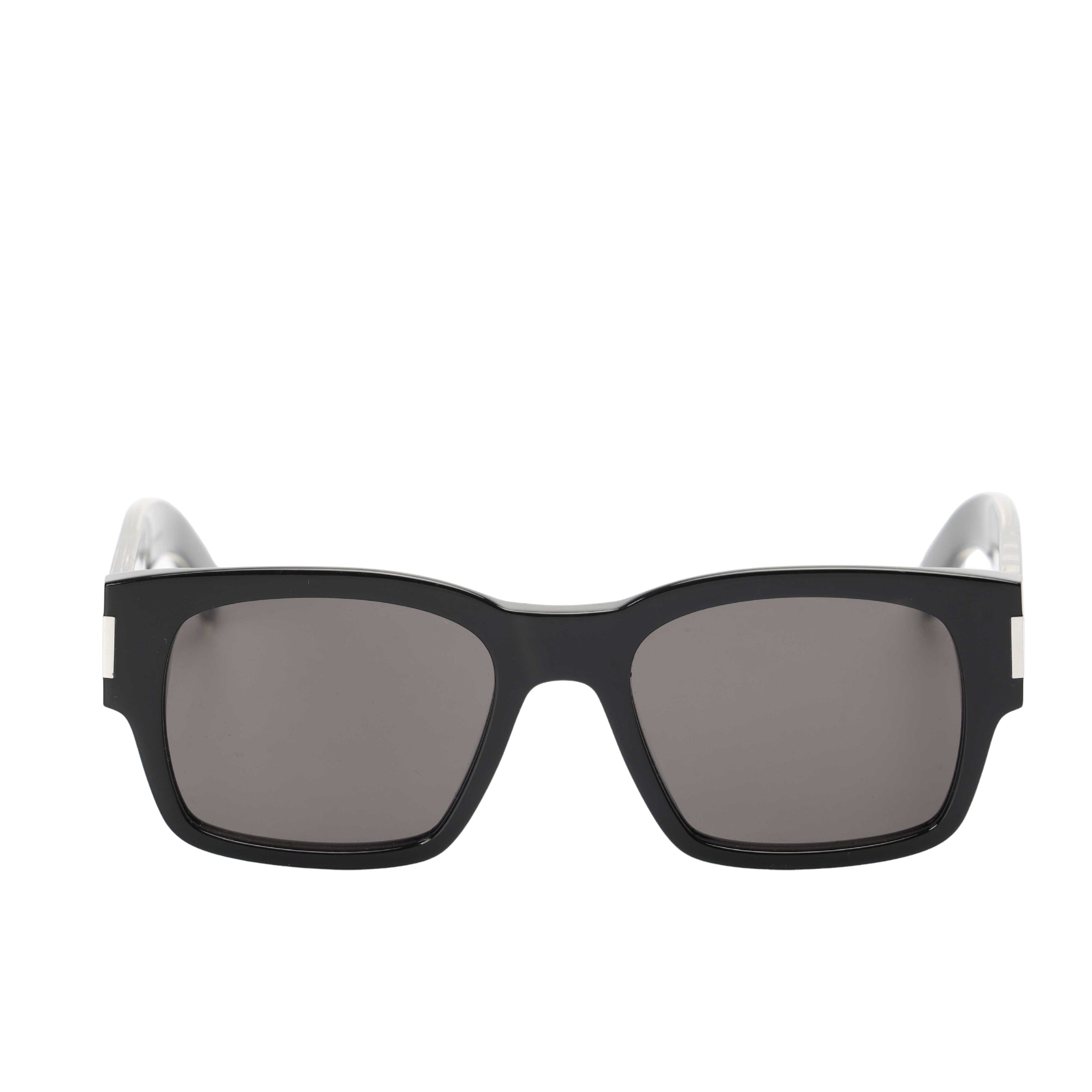 Saint Laurent Black Square Acetate Sunglasses