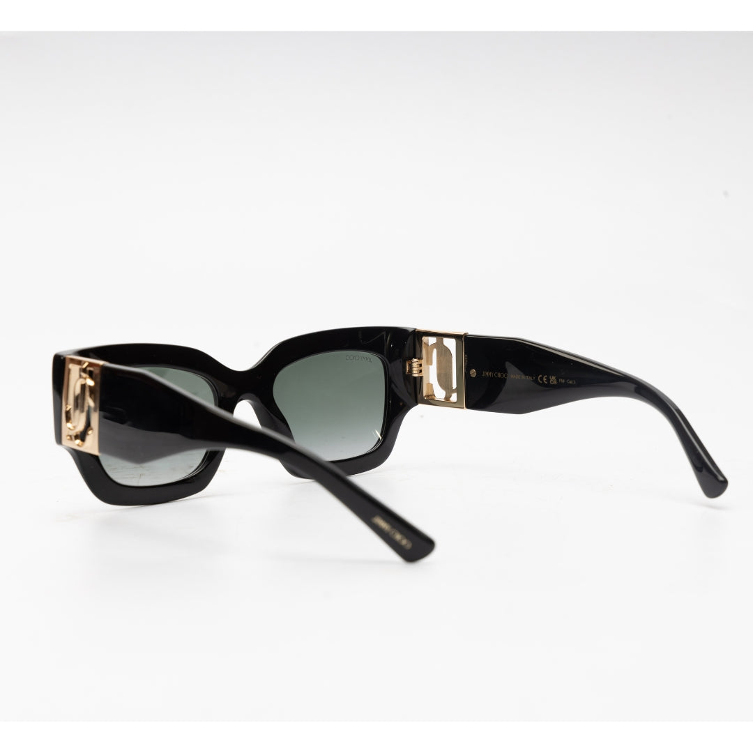 Jimmy Choo Nena Rectangle Frame Sunglasses
