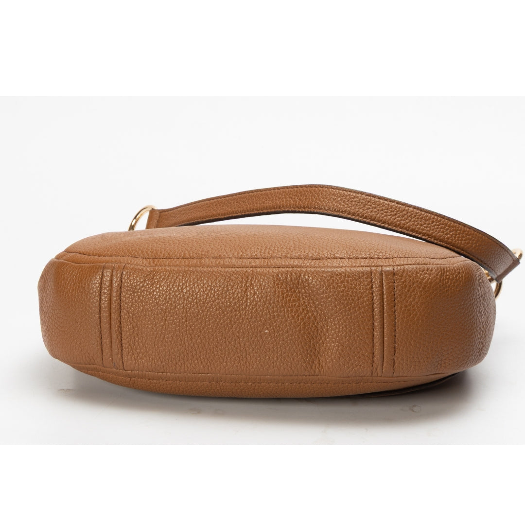 Michael Kors Brown Bedford Crossbody Bag