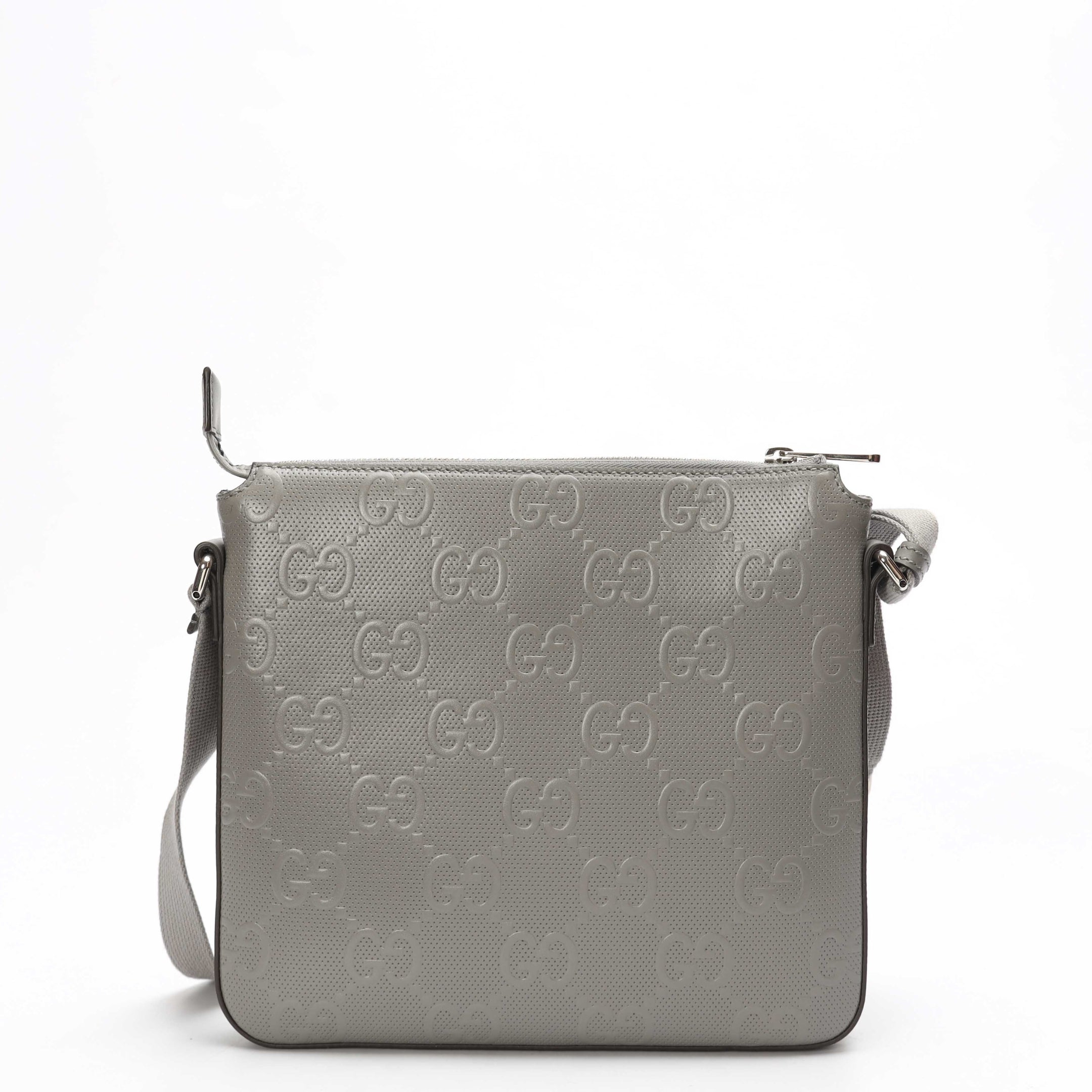 Gucci GG Emblem Messenger Crossbody Bag
