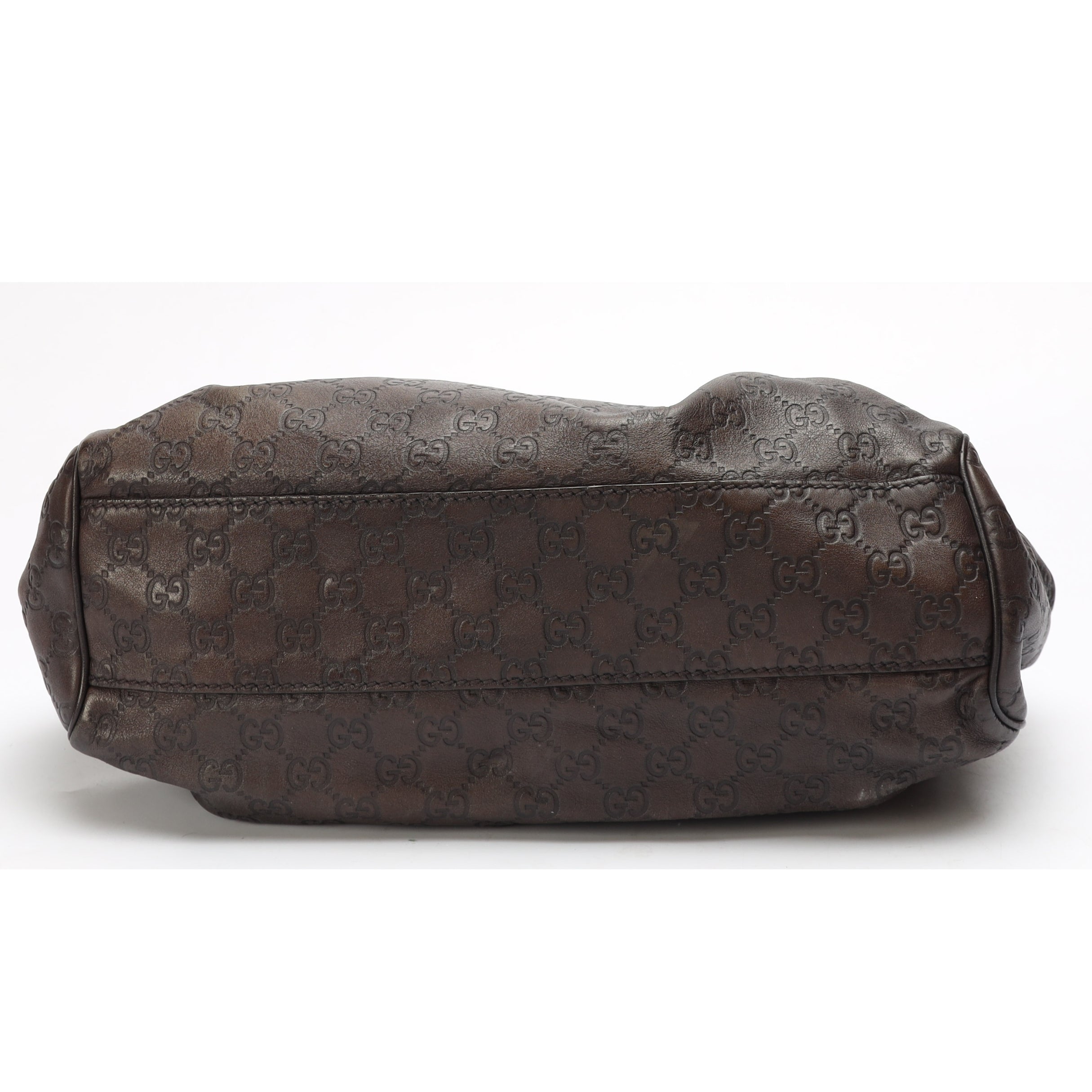 Gucci Brown Guccissima Large Sukey Tote