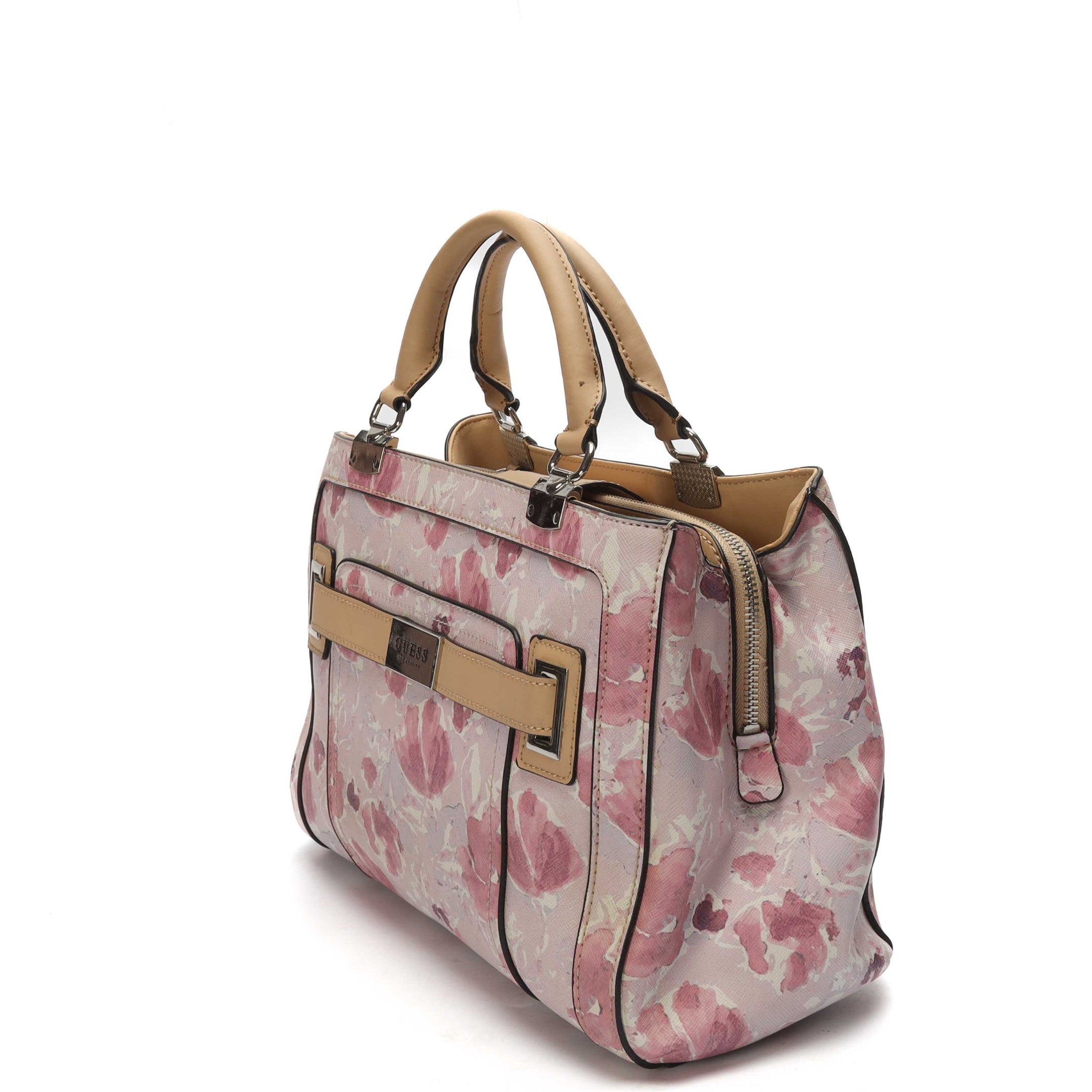 Guess Violet Floral Satchel