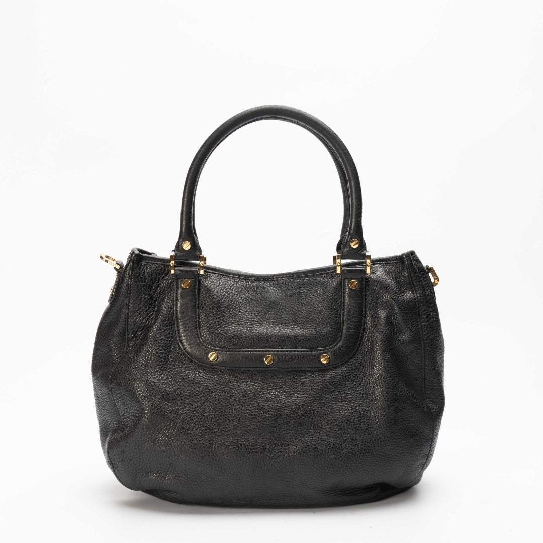 Tory Burch Black Amanda Hobo Bag