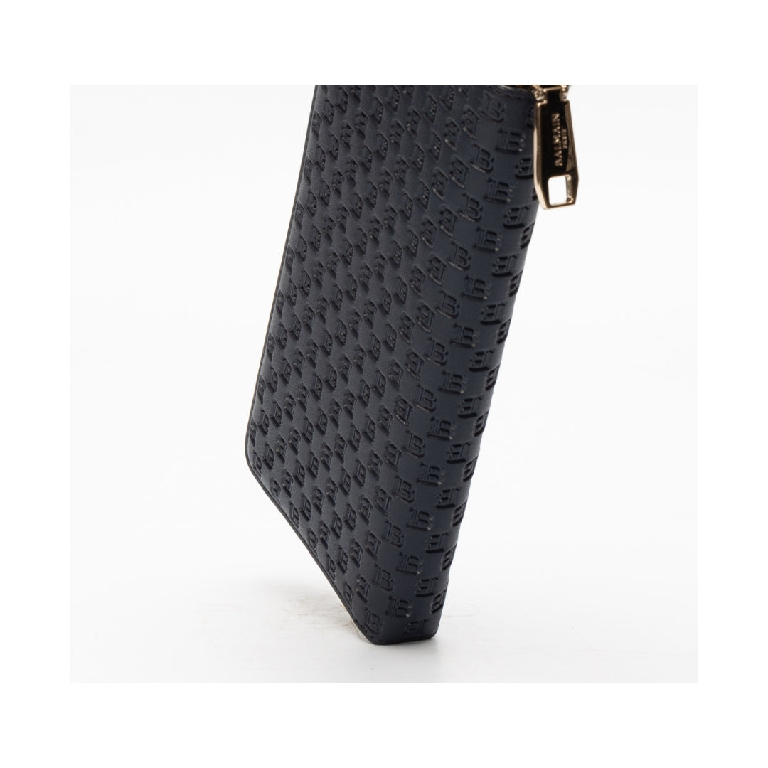 Balmain Navy Blue Wallet