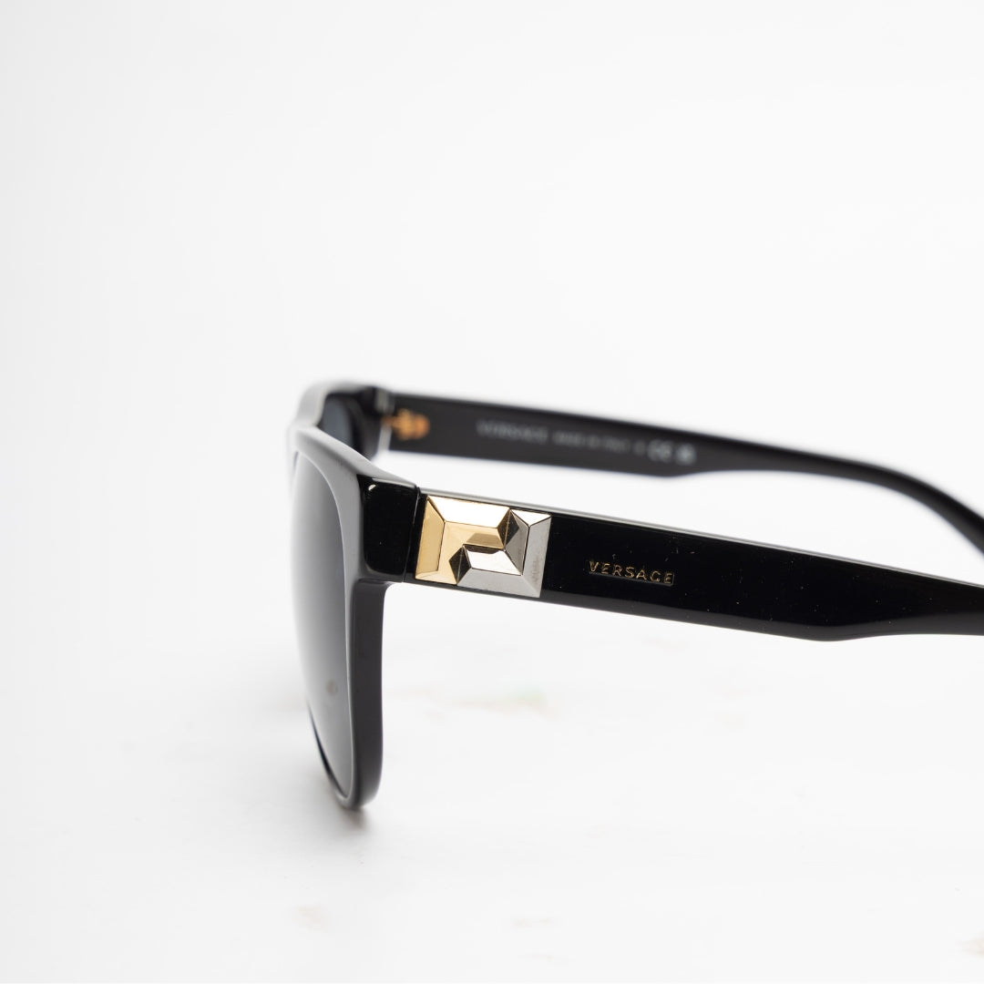Versace Diamond Rock Black Sunglass