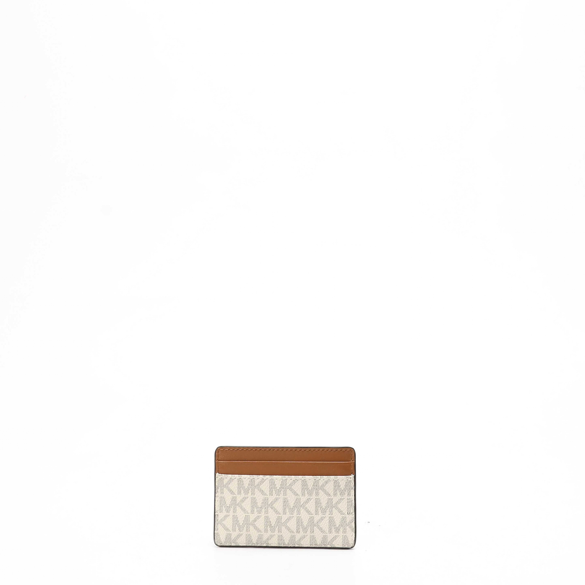 Michael Kors Logo Vanilla Card Case