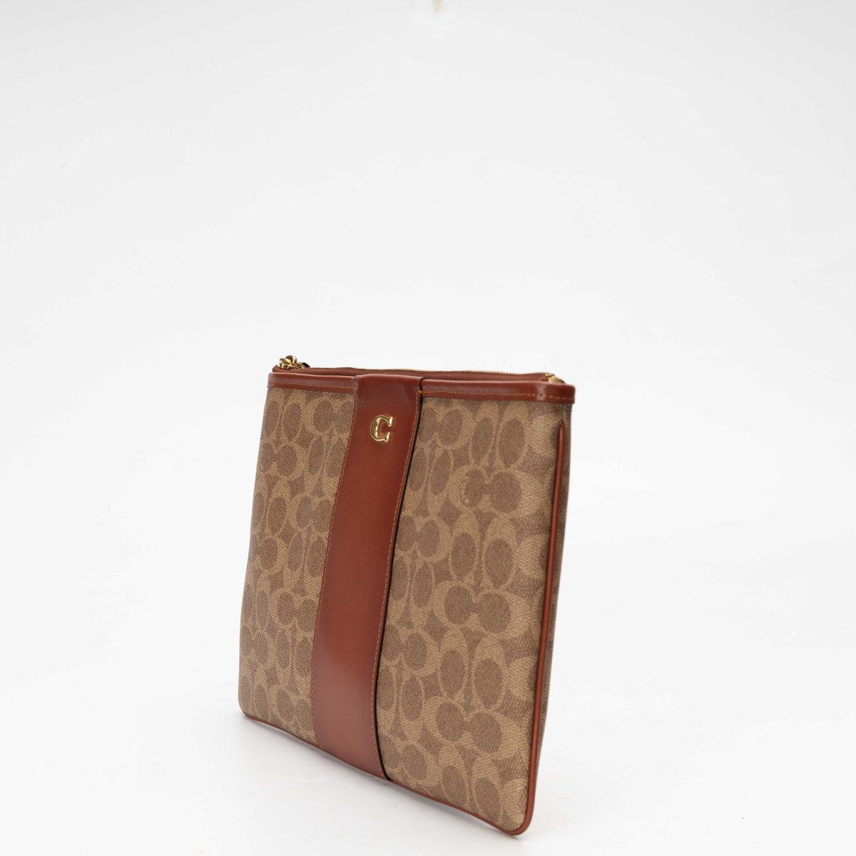 Coach Signature Logo Pouch