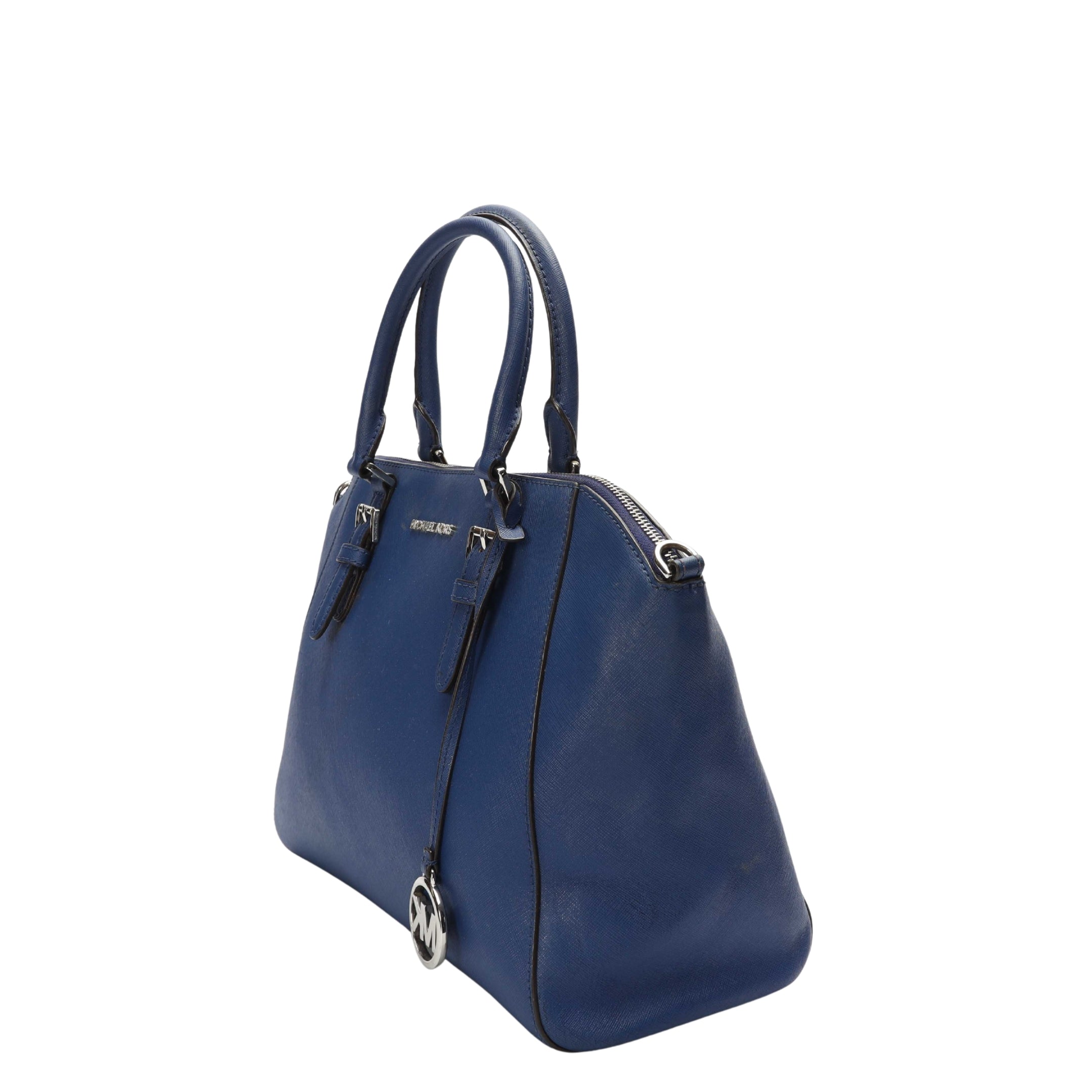 Michael Kors Ciara Blue Satchel