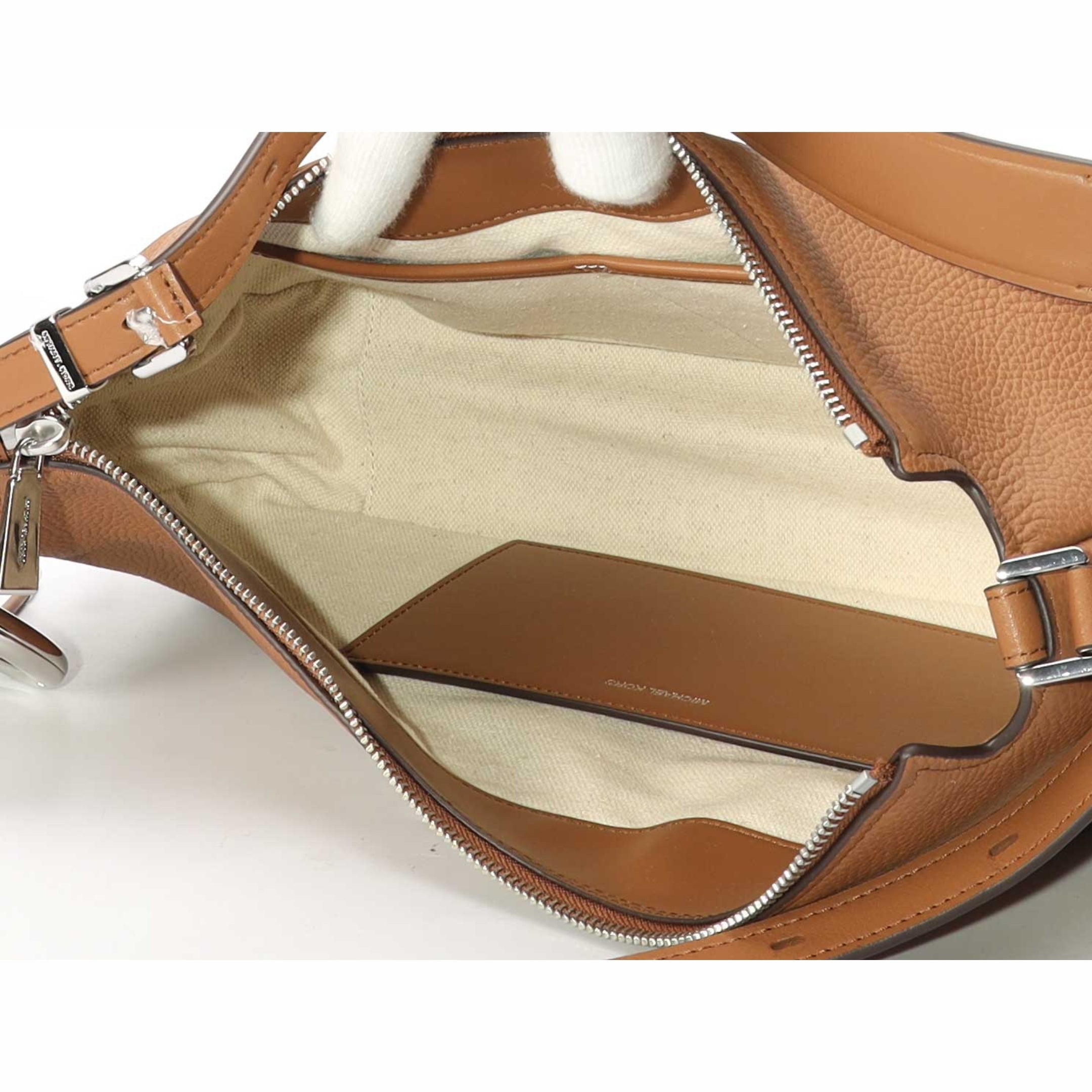 Michael Kors Nolita Tan Medium Shoulder Bag