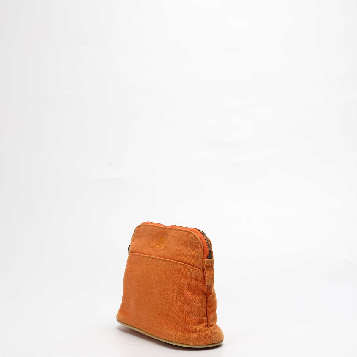 Hermes Bolide Orange Pouch