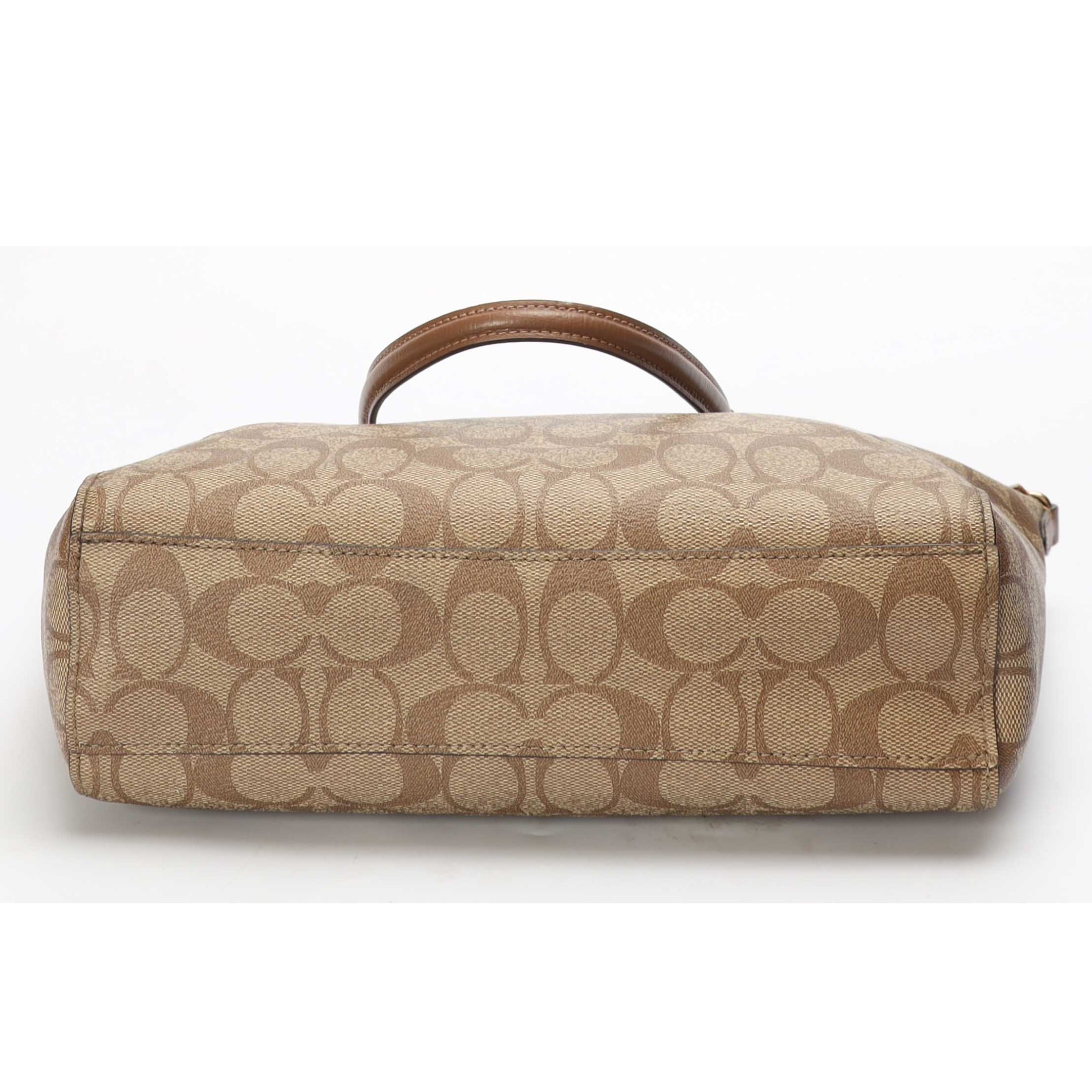Coach Prairie Colorblock Signature Canvas Satchel