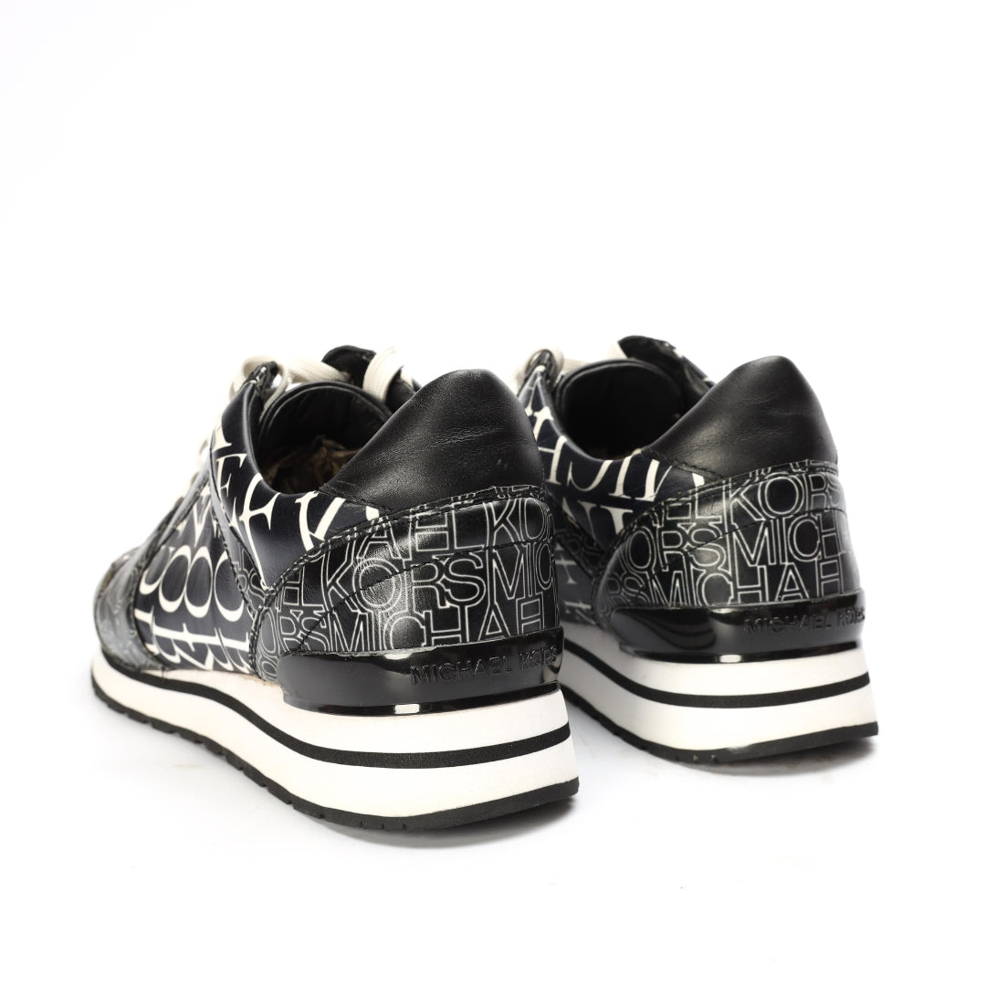 Michael Kors Billie Logo Print Low-Top Trainers