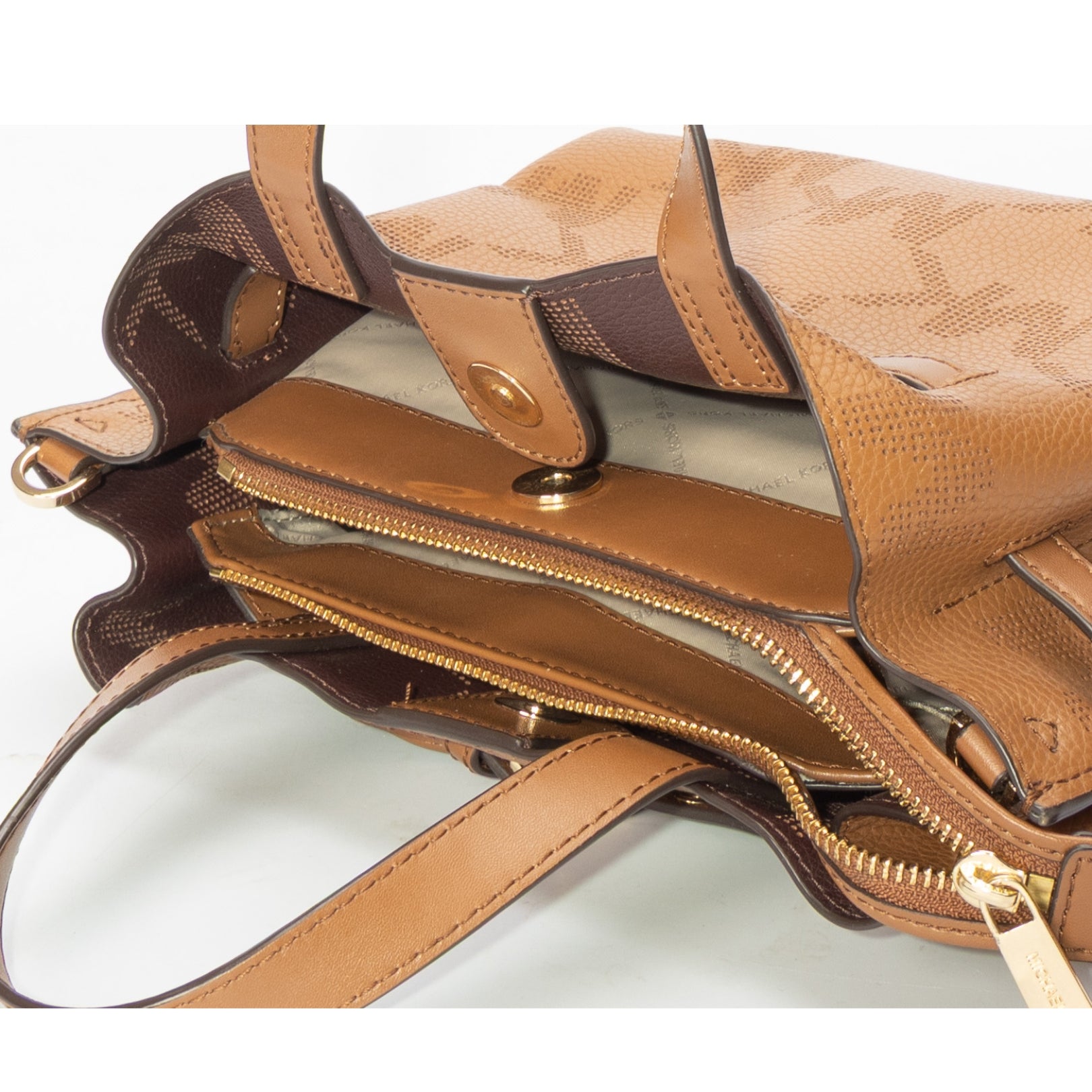 Michael Kors Brown Emilia Satchel
