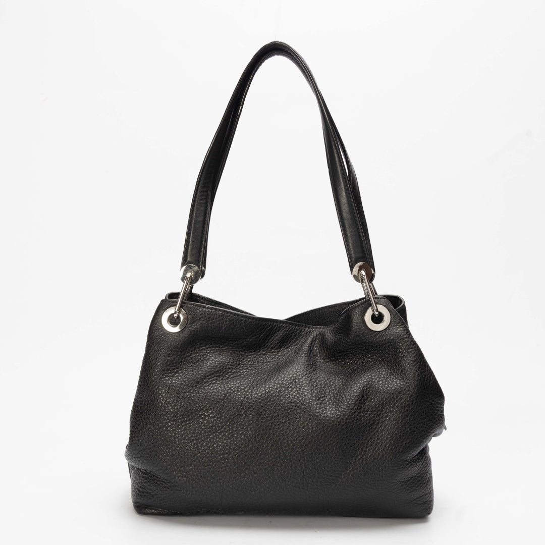 Michael Kors Raven Floral Studded Shoulder Bag
